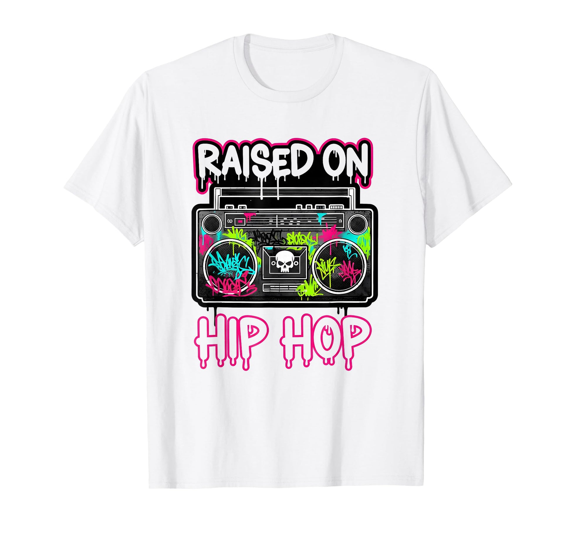 Raised Old School Cassette Tape T-Shirt - Fun Novelty Design Unisex - T-Shirt, Sweatshirt, Hoodie