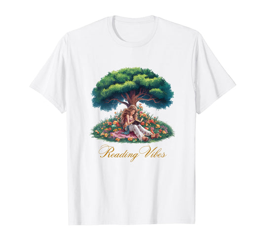 Boho Reading Vibes T-Shirt - Minimalist Print Men Women - T-Shirt, Sweatshirt, Hoodie