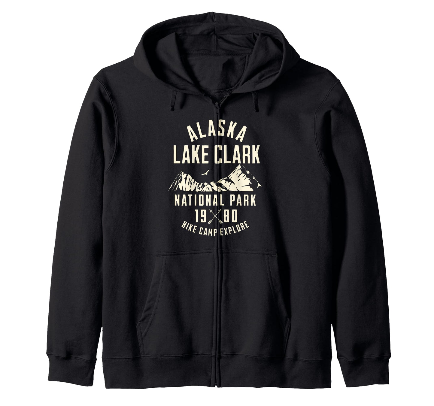 Lake Clark National Park Alaska Usa Hoodie - Streetwear Style for Adults - T-Shirt, Sweatshirt, Hoodie