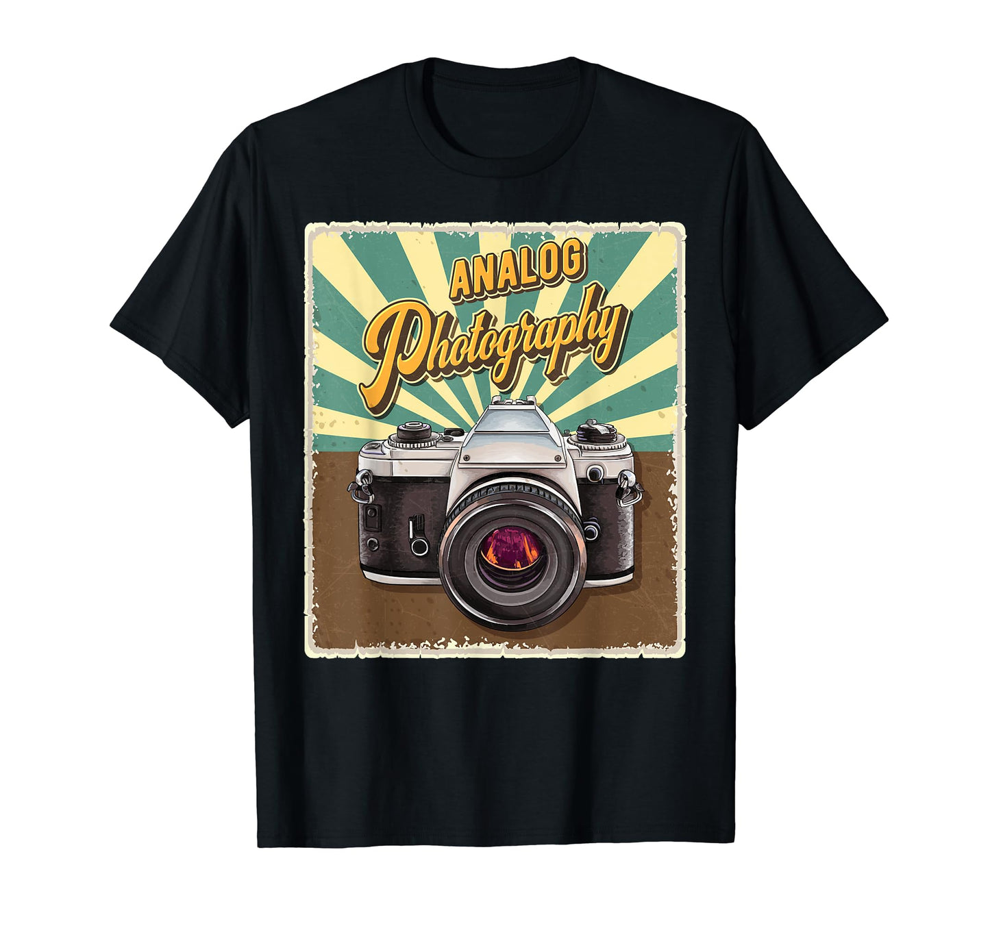 Nostalgia Analog Photography Camera T-Shirt - Streetwear Style Unisex - T-Shirt, Sweatshirt, Hoodie