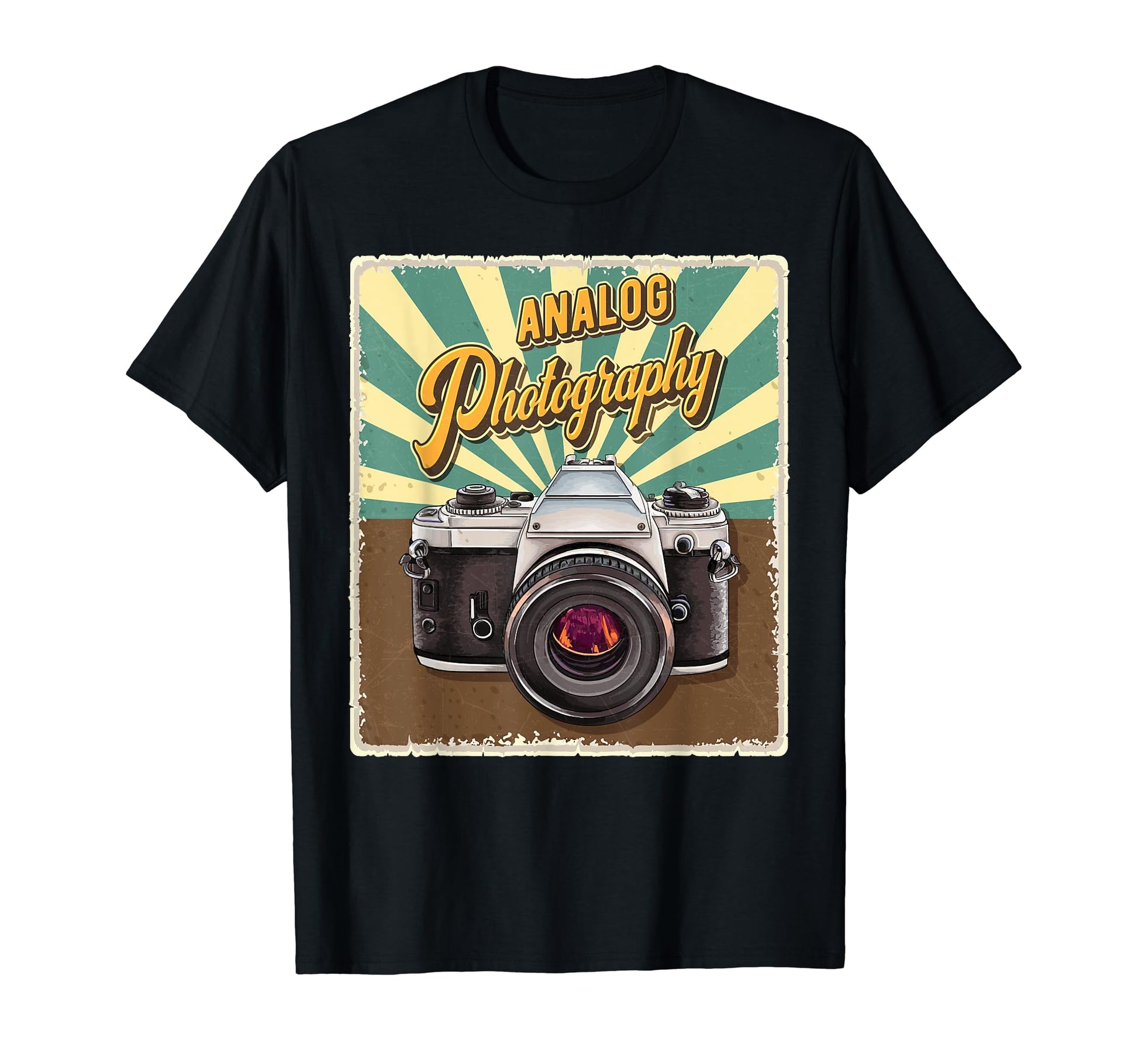Nostalgia Analog Photography Camera T-Shirt - Streetwear Style Unisex - T-Shirt, Sweatshirt, Hoodie