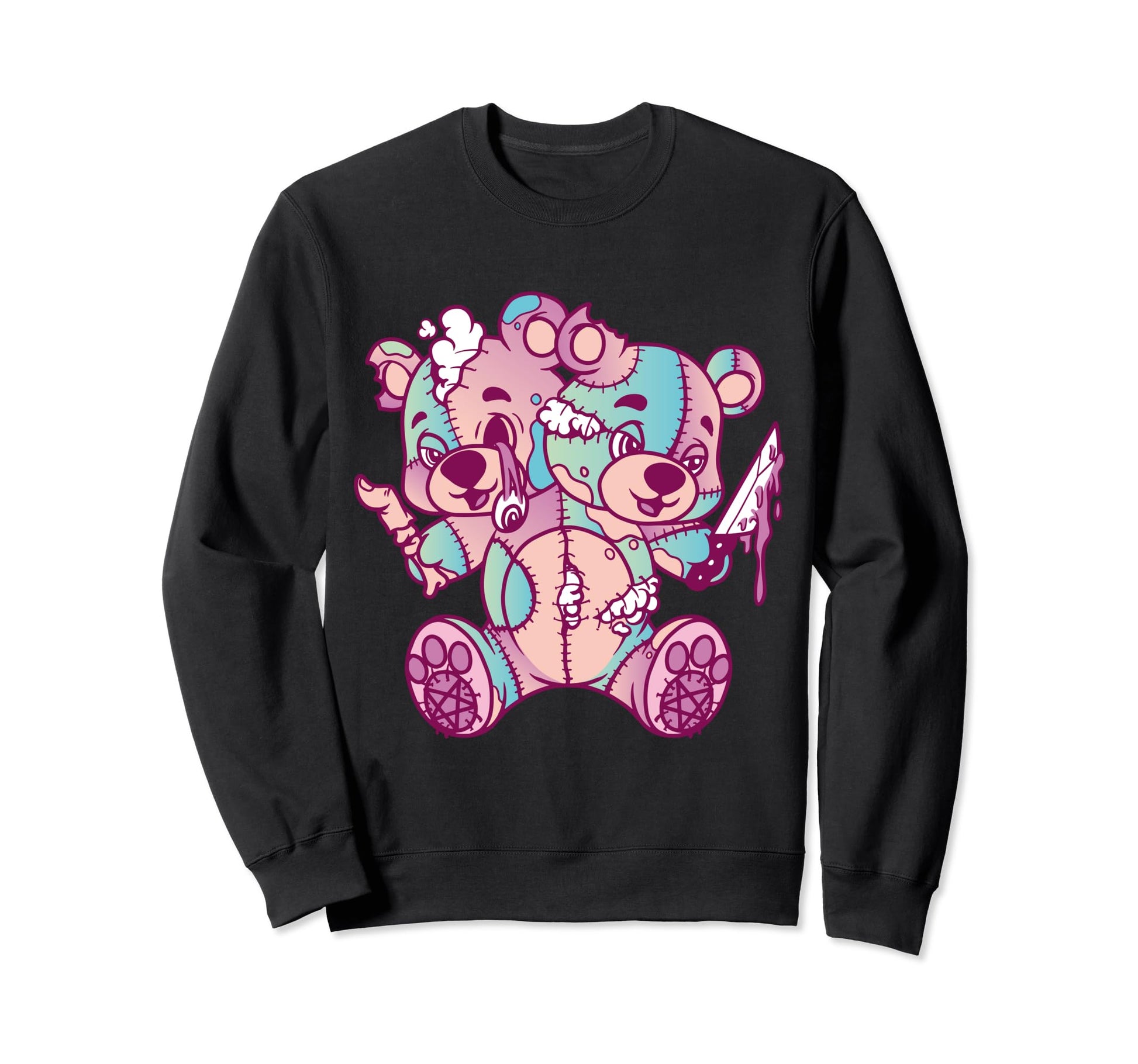Anime Aesthetic Pastel Goth Evil Sweatshirt - Custom Art Print for Adults - T-Shirt, Sweatshirt, Hoodie