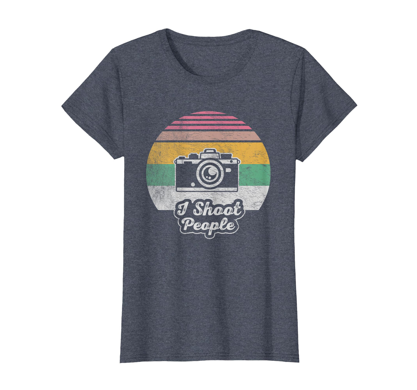 Funny Photographer Camera I Shoot People T-Shirt - Novelty Apparel Unisex - T-Shirt, Sweatshirt, Hoodie
