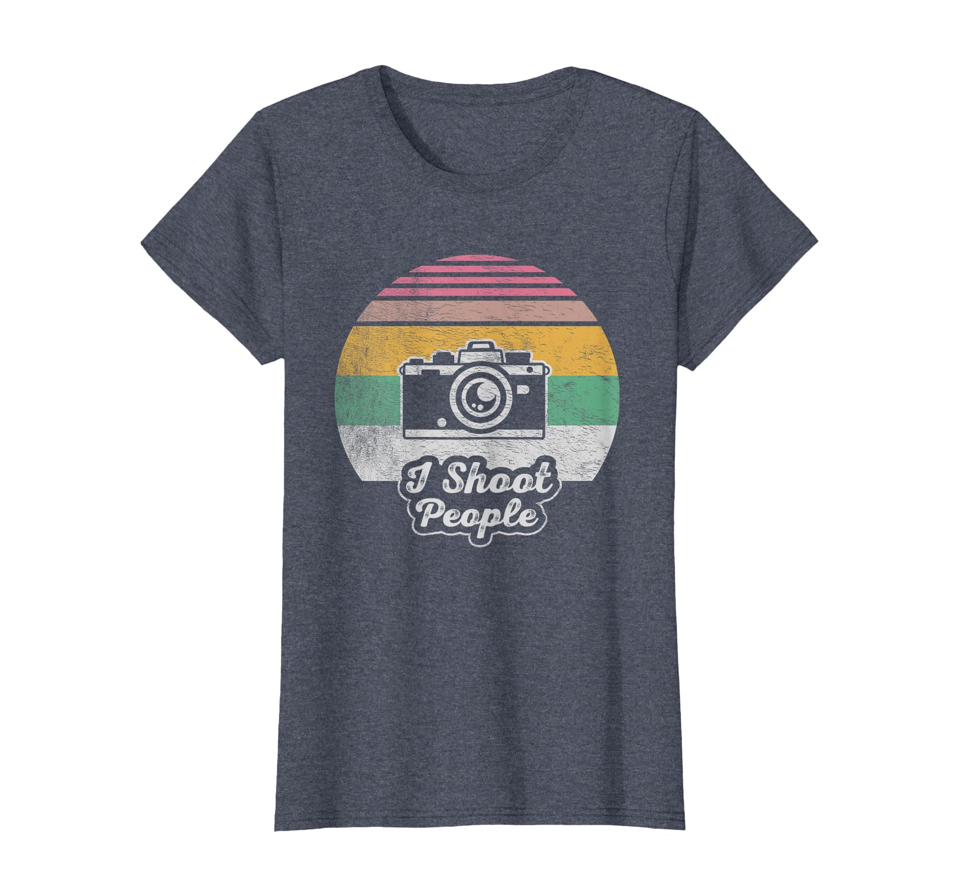 Funny Photographer Camera I Shoot People T-Shirt - Novelty Apparel Unisex - T-Shirt, Sweatshirt, Hoodie