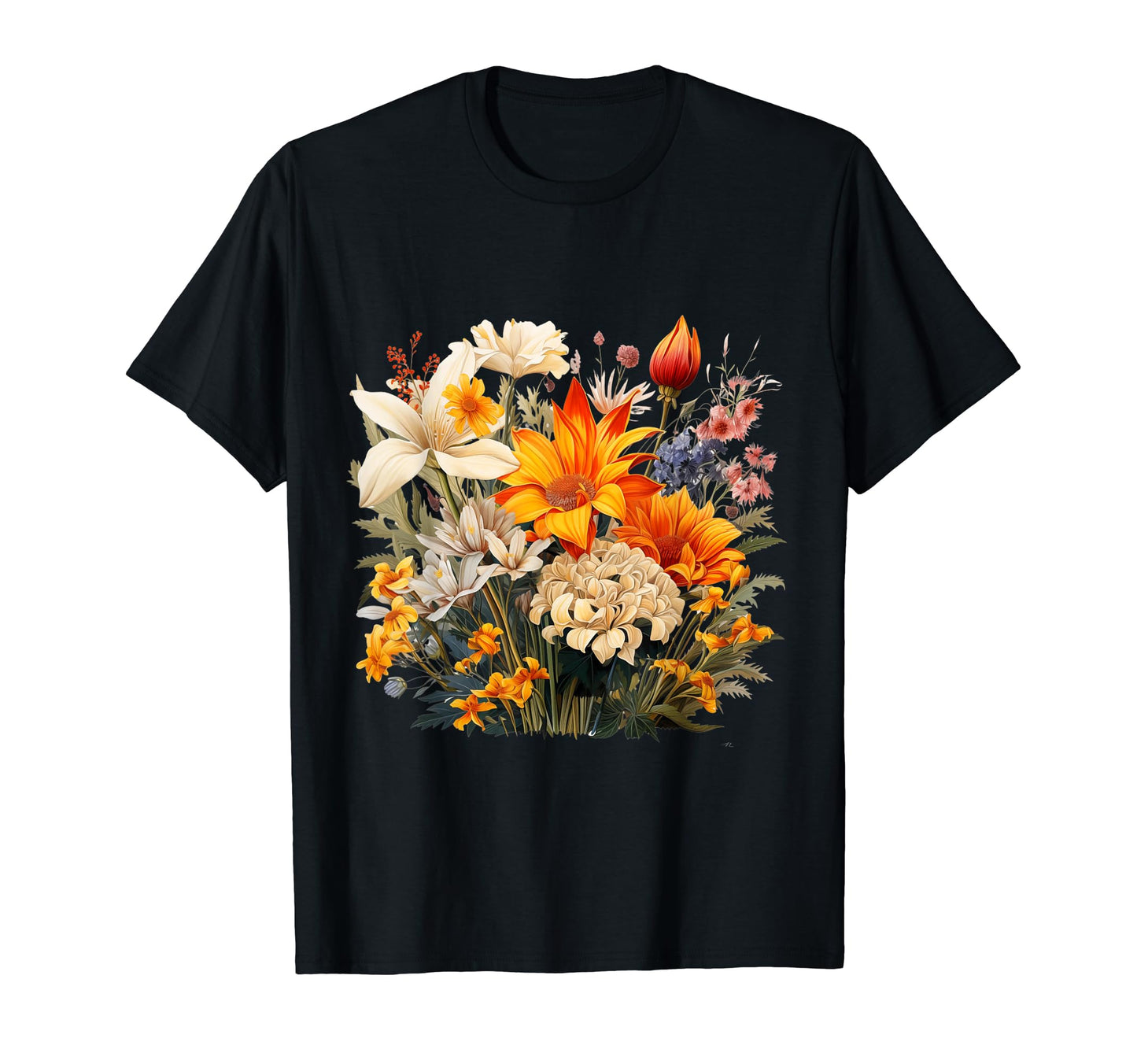 Wildflower Boho Floral Botanical Garden T-Shirt - Trendy Graphic Unisex - T-Shirt, Sweatshirt, Hoodie
