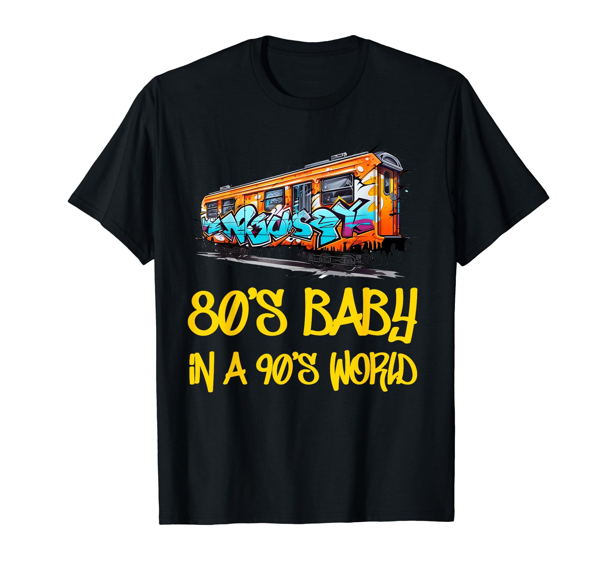 Hip Hop Old School 90S Music 80S T-Shirt - Casual Everyday Wear for Adults - T-Shirt, Sweatshirt, Hoodie