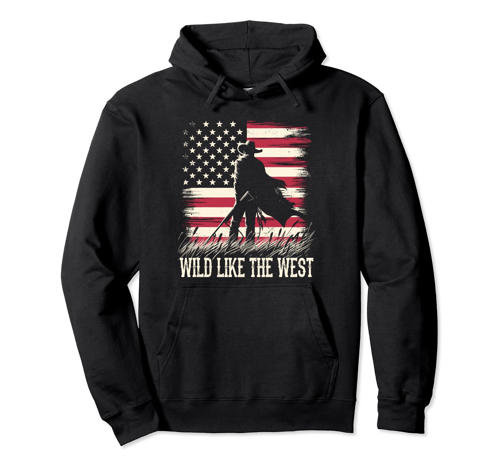 Wild Like West Country Fan Western Hoodie - Aesthetic Graphic Unisex - T-Shirt, Sweatshirt, Hoodie