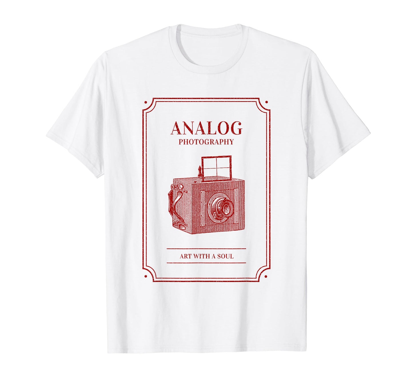 Analog Photography Art Soul Camera T-Shirt - Novelty Apparel Men Women - T-Shirt, Sweatshirt, Hoodie