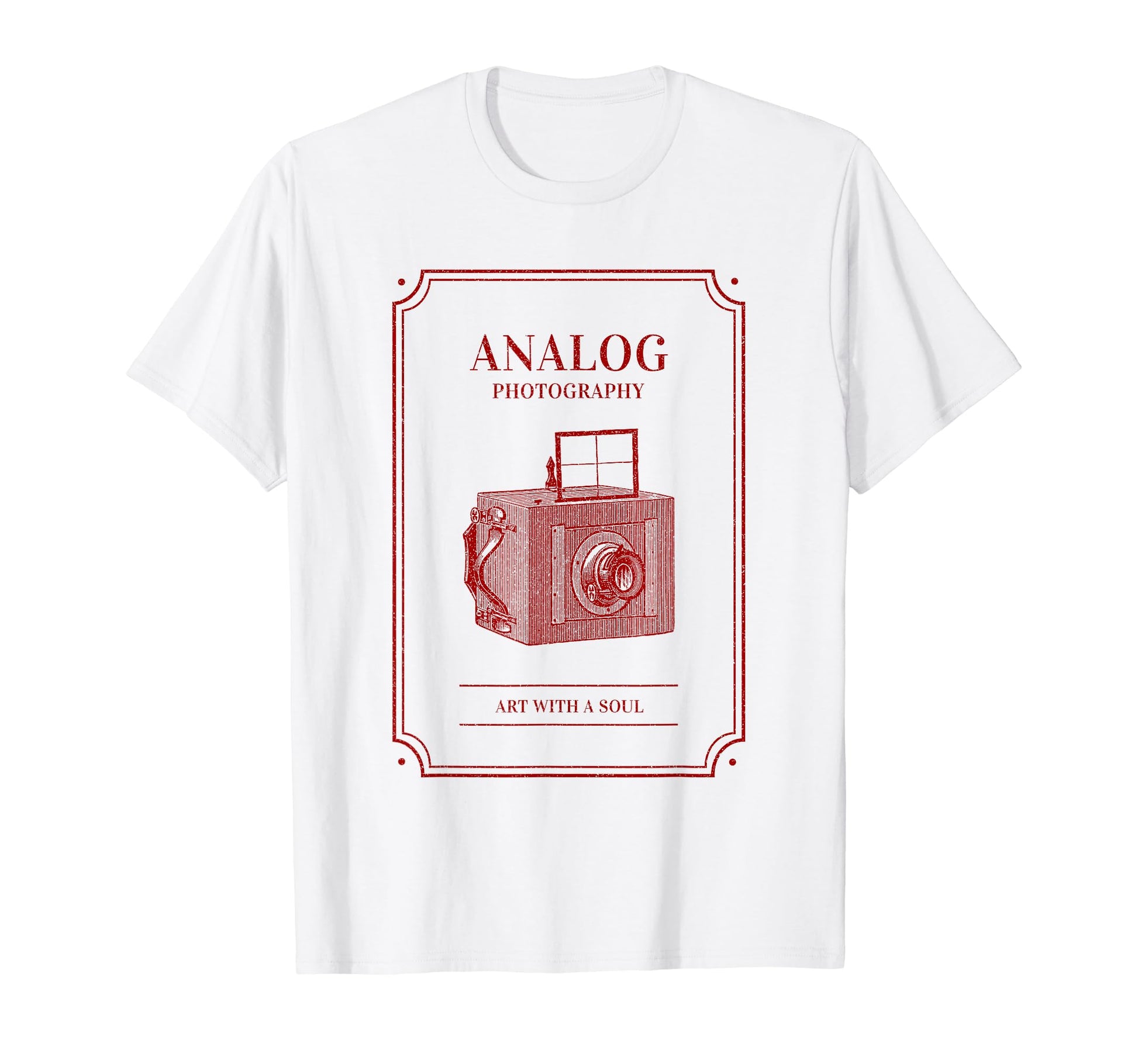 Analog Photography Art Soul Camera T-Shirt - Novelty Apparel Men Women - T-Shirt, Sweatshirt, Hoodie
