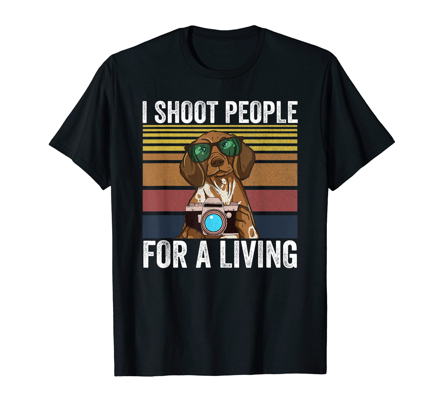 I Shoot People Living Photography T-Shirt - Minimalist Print for Adults - T-Shirt, Sweatshirt, Hoodie