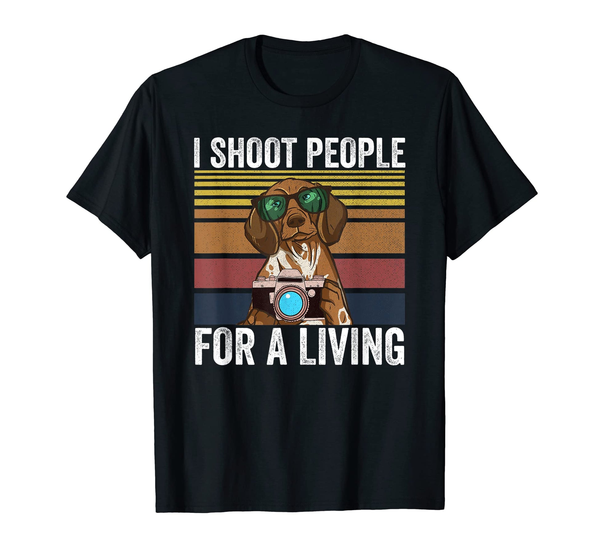 I Shoot People Living Photography T-Shirt - Minimalist Print for Adults - T-Shirt, Sweatshirt, Hoodie