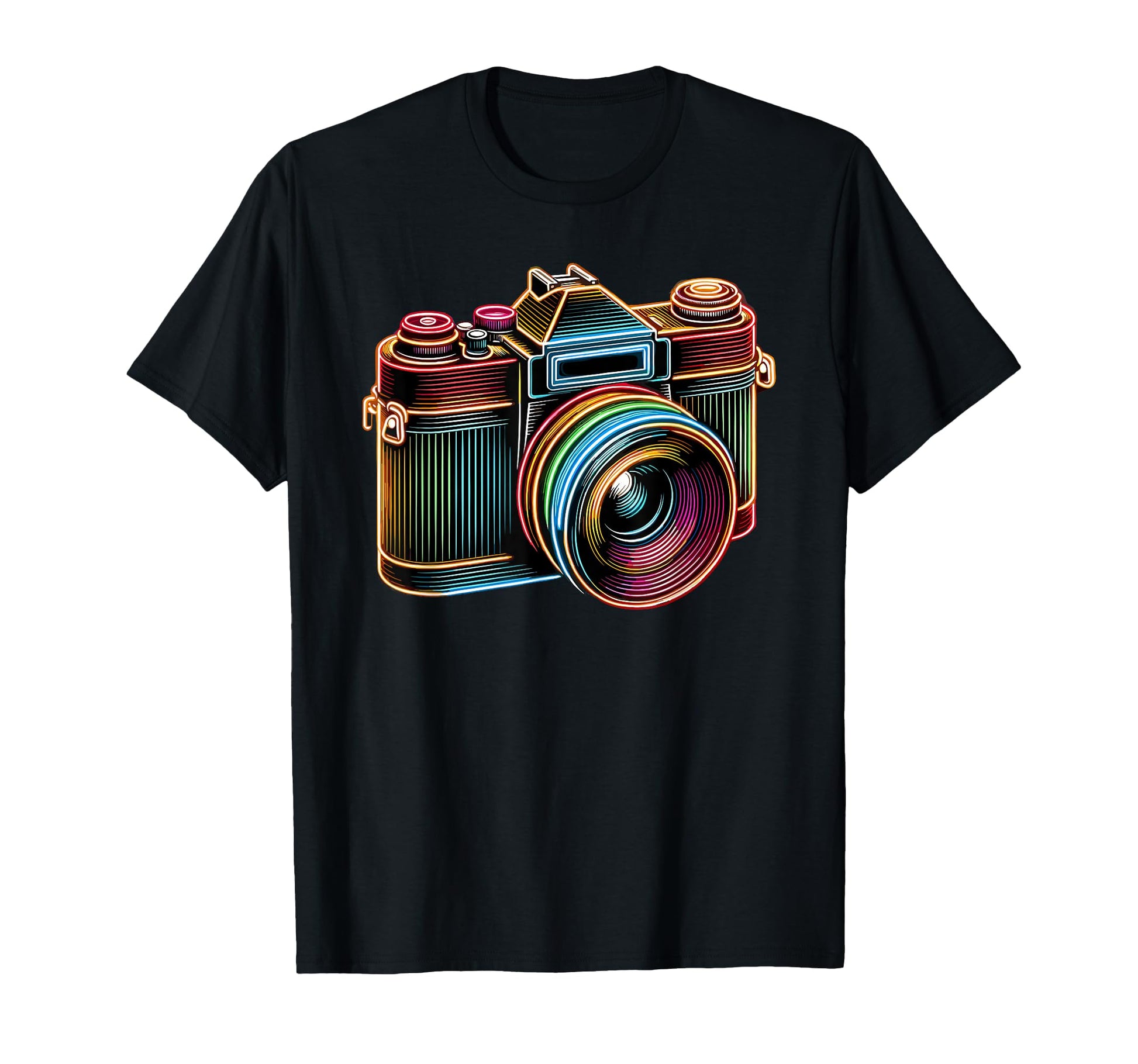 Camera Photographer Photography T-Shirt - Minimalist Print for Adults - T-Shirt, Sweatshirt, Hoodie
