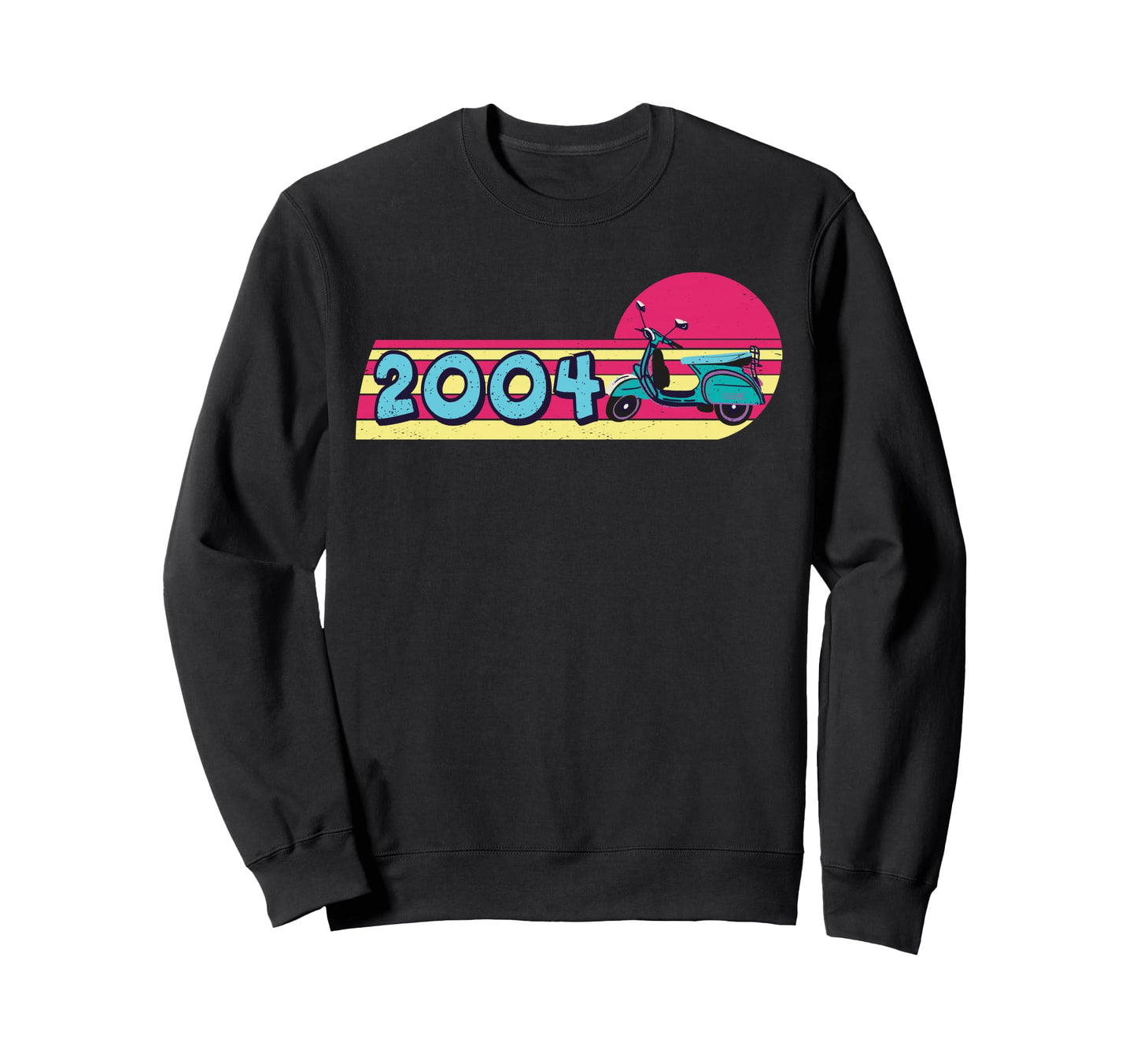 Moped Scooter Bike Scooter Moped Sweatshirt - Graphic Print Unisex - T-Shirt, Sweatshirt, Hoodie