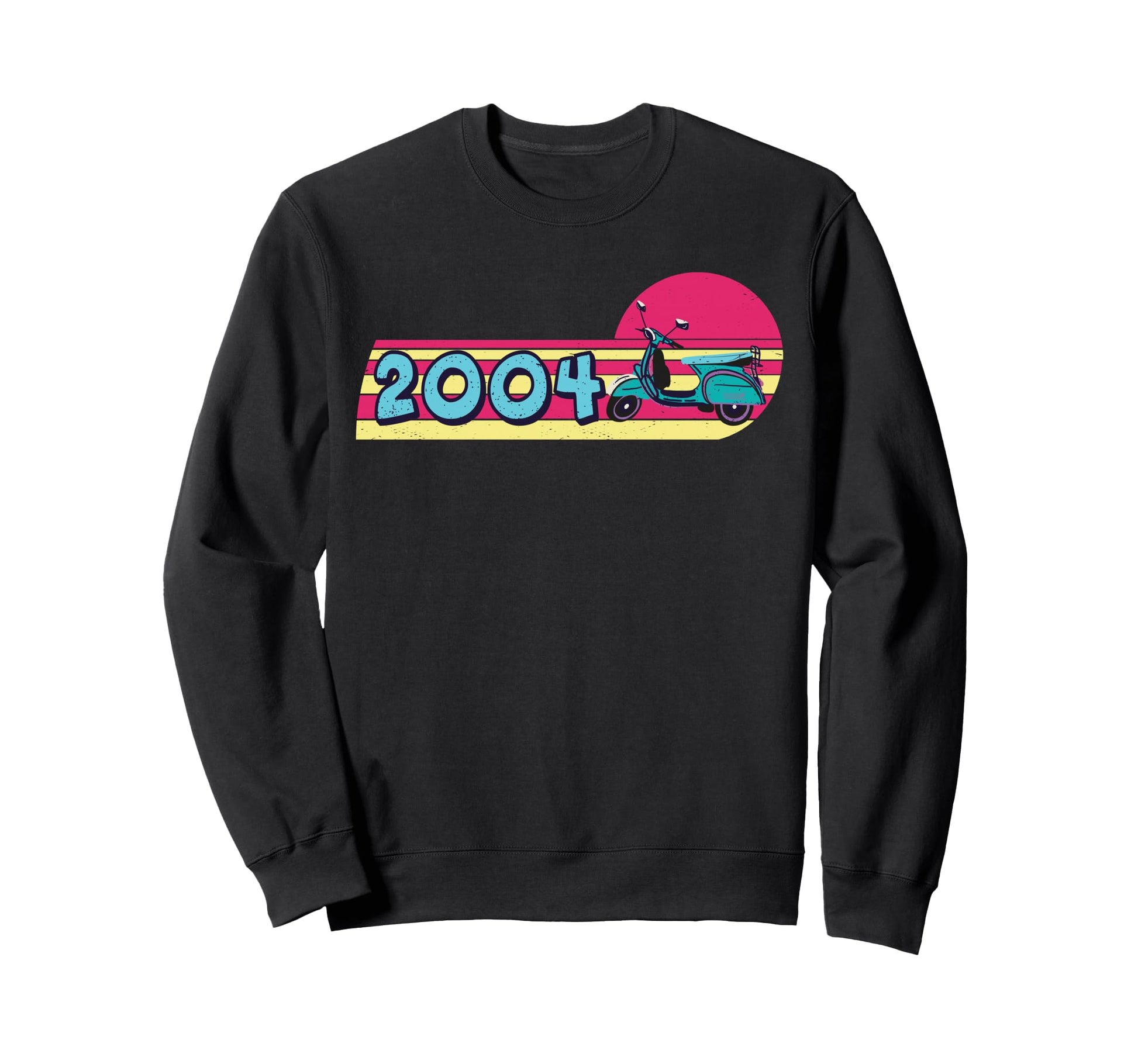 Moped Scooter Bike Scooter Moped Sweatshirt - Graphic Print Unisex - T-Shirt, Sweatshirt, Hoodie
