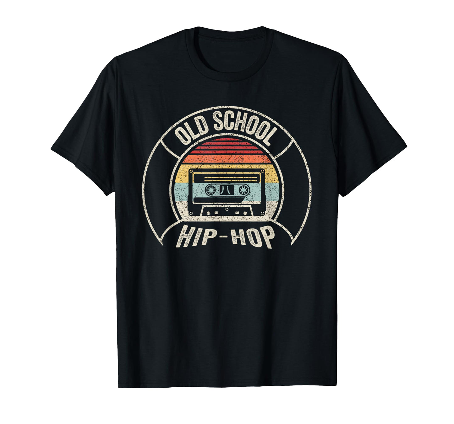Old School Hip Hop Cassette Tape 80S T-Shirt - Custom Art Print for Adults - T-Shirt, Sweatshirt, Hoodie
