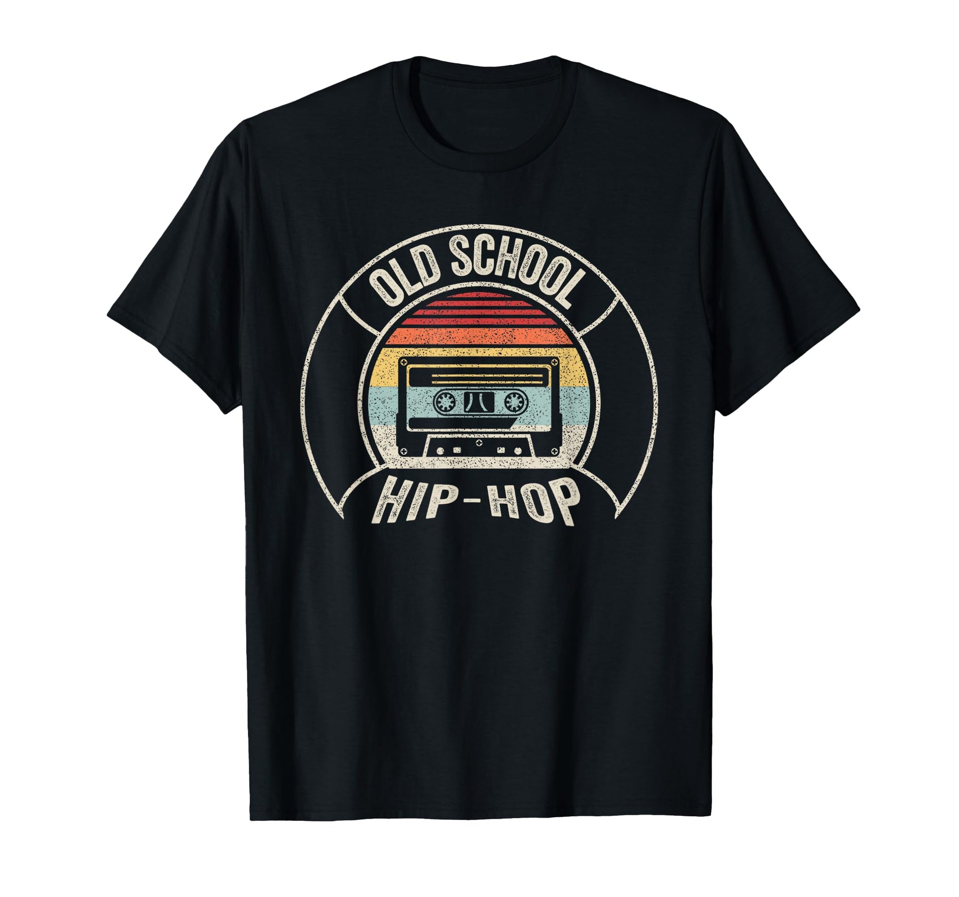 Old School Hip Hop Cassette Tape 80S T-Shirt - Custom Art Print for Adults - T-Shirt, Sweatshirt, Hoodie