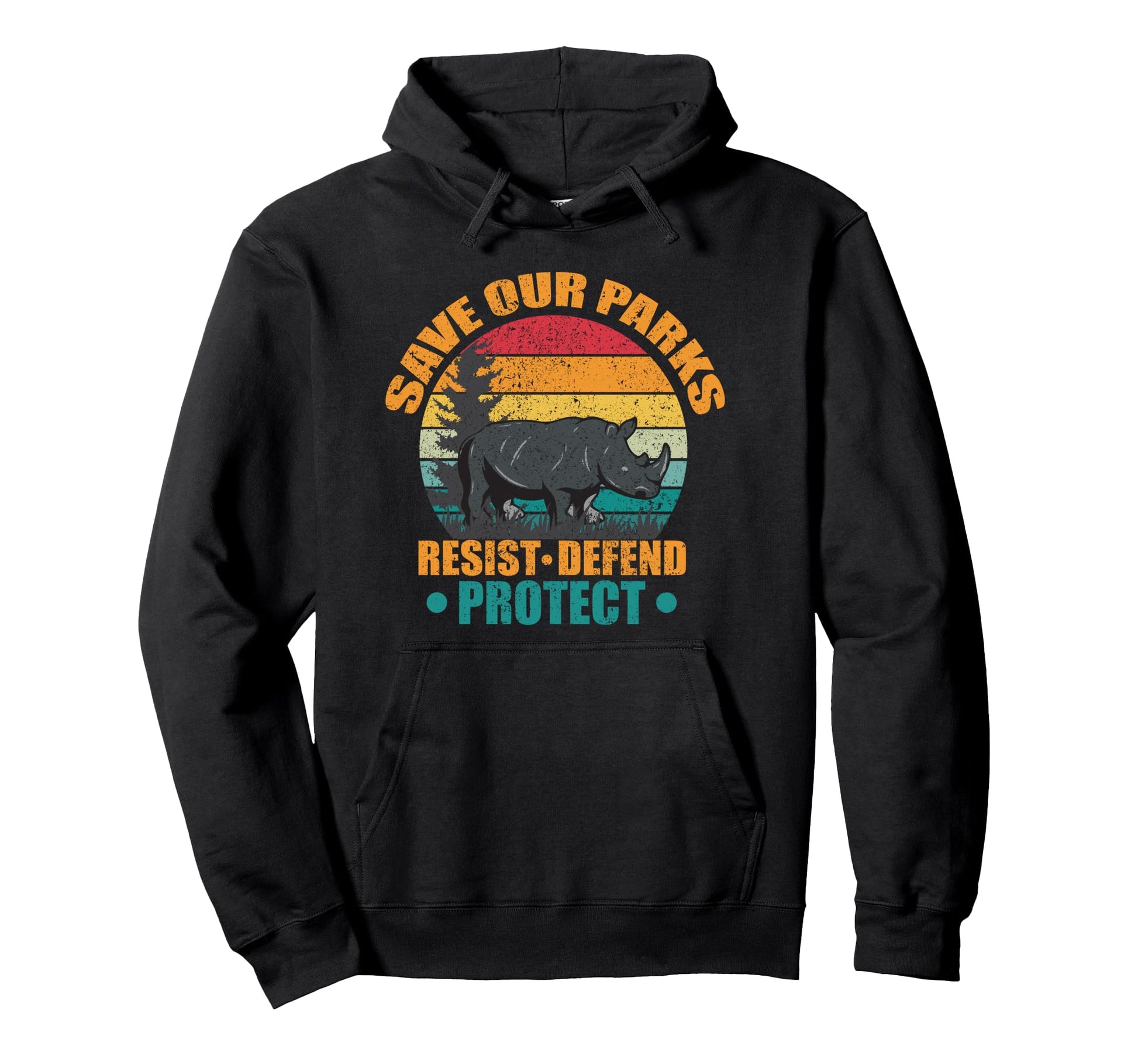 Resist Mountain Save Our Parks Resist Hoodie - Trendy Graphic for Adults - T-Shirt, Sweatshirt, Hoodie