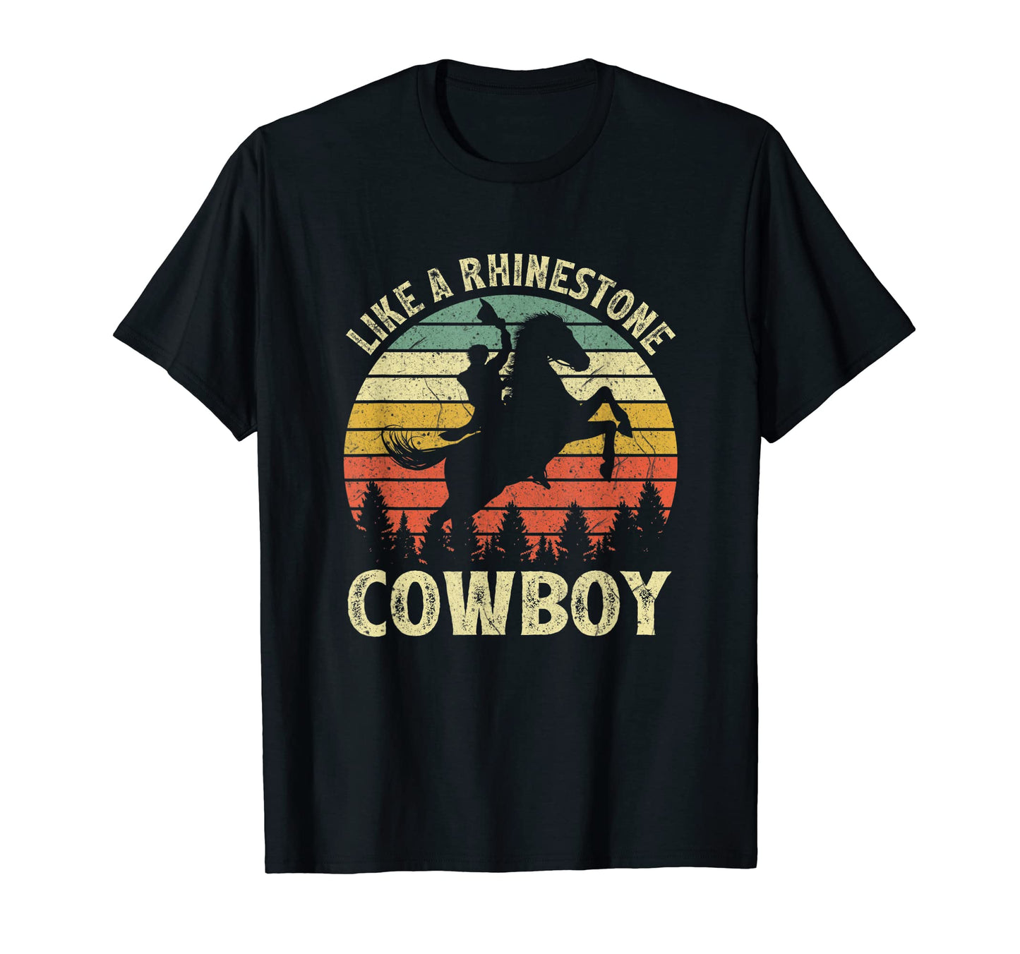Western Rodeo Country Like Rhinestone T-Shirt - Minimalist Print Unisex - T-Shirt, Sweatshirt, Hoodie