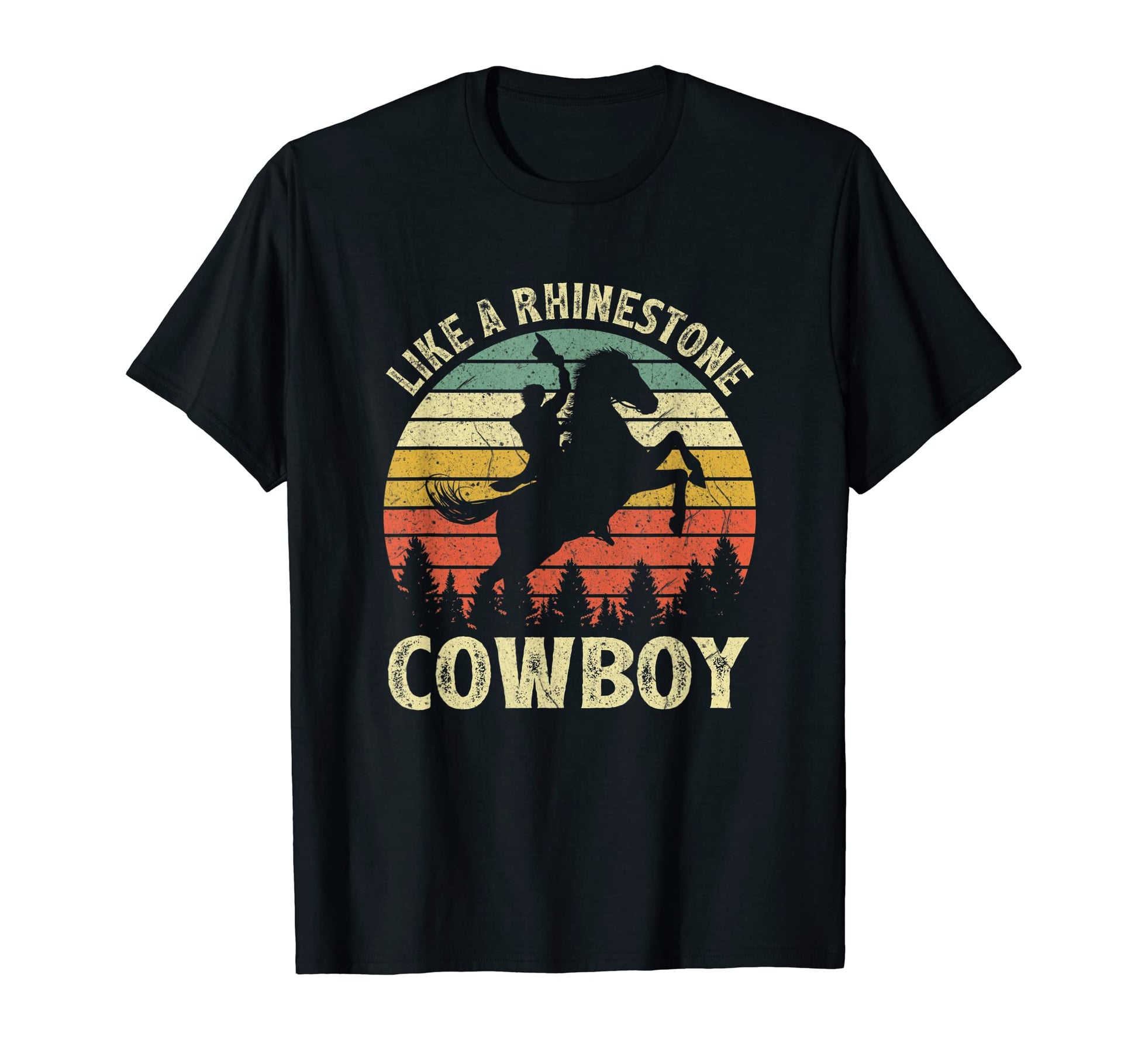 Western Rodeo Country Like Rhinestone T-Shirt - Minimalist Print Unisex - T-Shirt, Sweatshirt, Hoodie