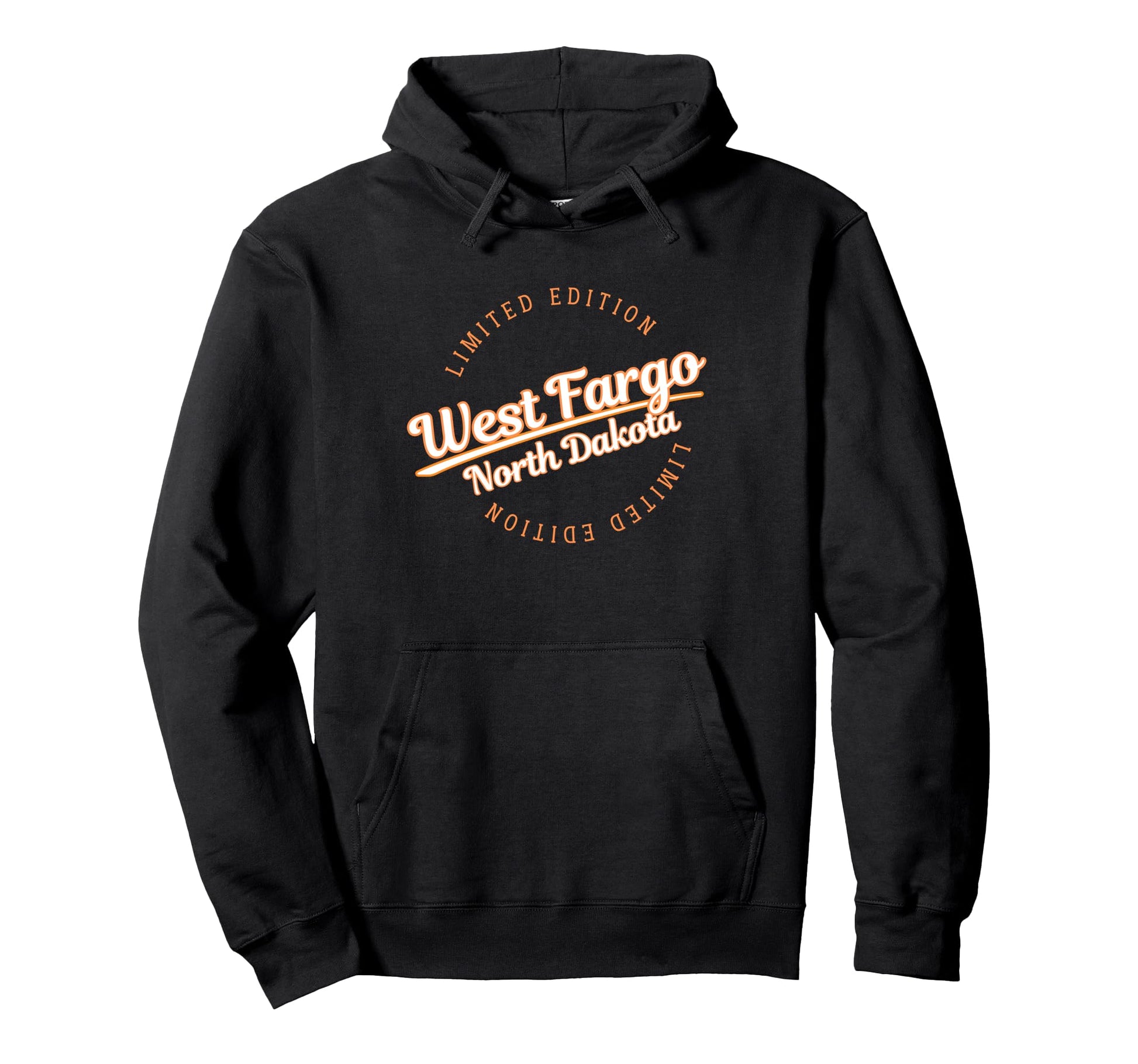 Athletic West Fargo Nd Hoodie - Novelty Apparel Unisex - T-Shirt, Sweatshirt, Hoodie