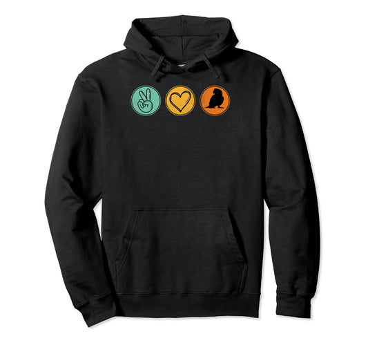 Bird Lover Funny Rainbow Lorikeet Hoodie - Unique Graphic Unisex - T-Shirt, Sweatshirt, Hoodie