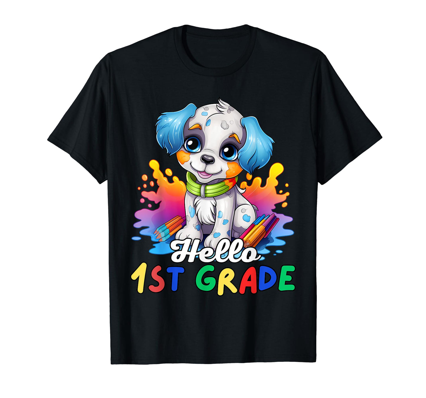 Hello 1St Grade Back To School First T-Shirt - Novelty Apparel Men Women - T-Shirt, Sweatshirt, Hoodie