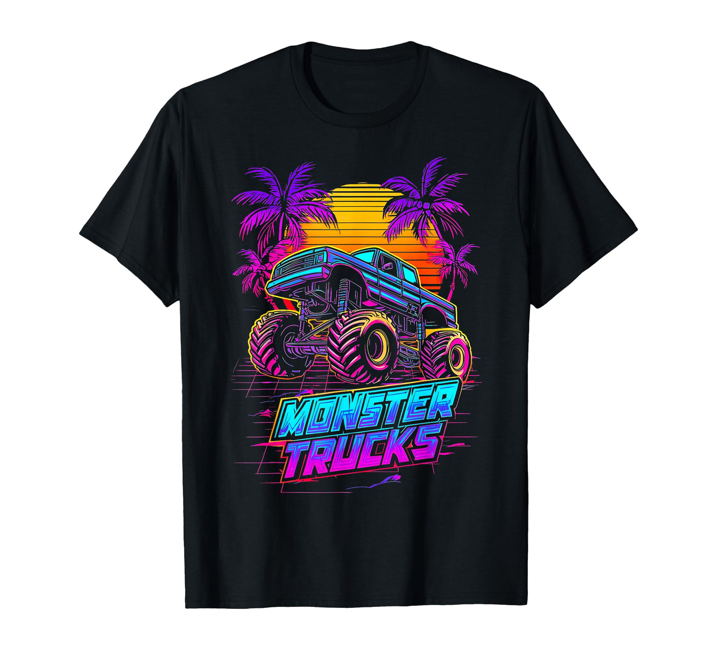 Monster Truck 4 Wheeler T-Shirt - Casual Everyday Wear for Adults - T-Shirt, Sweatshirt, Hoodie