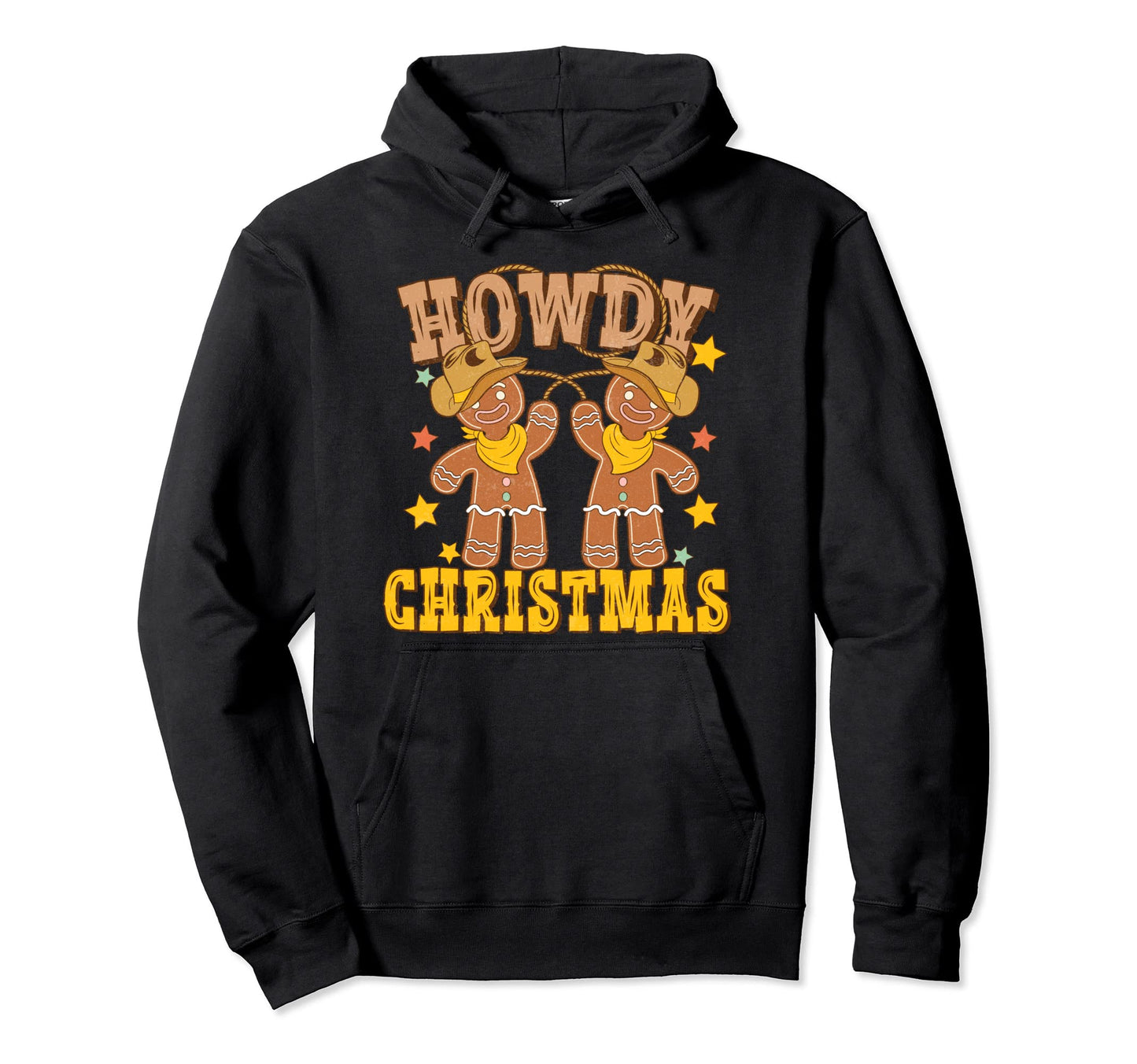 Howdy Holiday Western Cowboy Cowgirl Hoodie - Aesthetic Graphic Unisex - T-Shirt, Sweatshirt, Hoodie