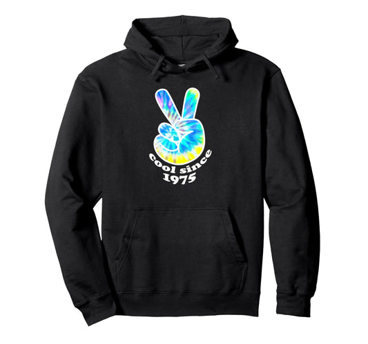 Birthday Birth Year Since 1975 Tie Dye Hoodie - Novelty Apparel Men Women - T-Shirt, Sweatshirt, Hoodie