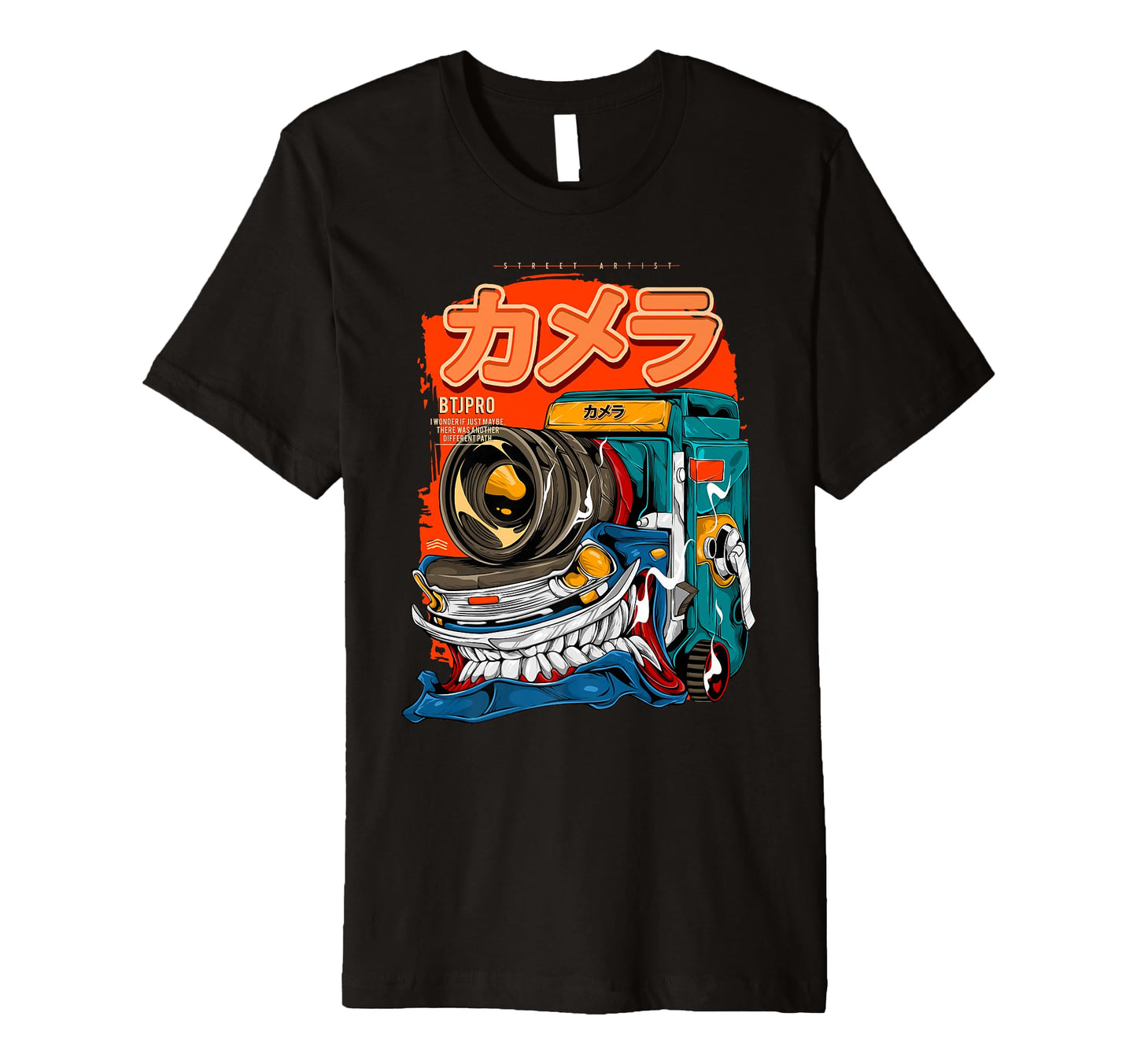 Anime Monstertruck Japanese Pop Art T-Shirt - Casual Everyday Wear Unisex - T-Shirt, Sweatshirt, Hoodie