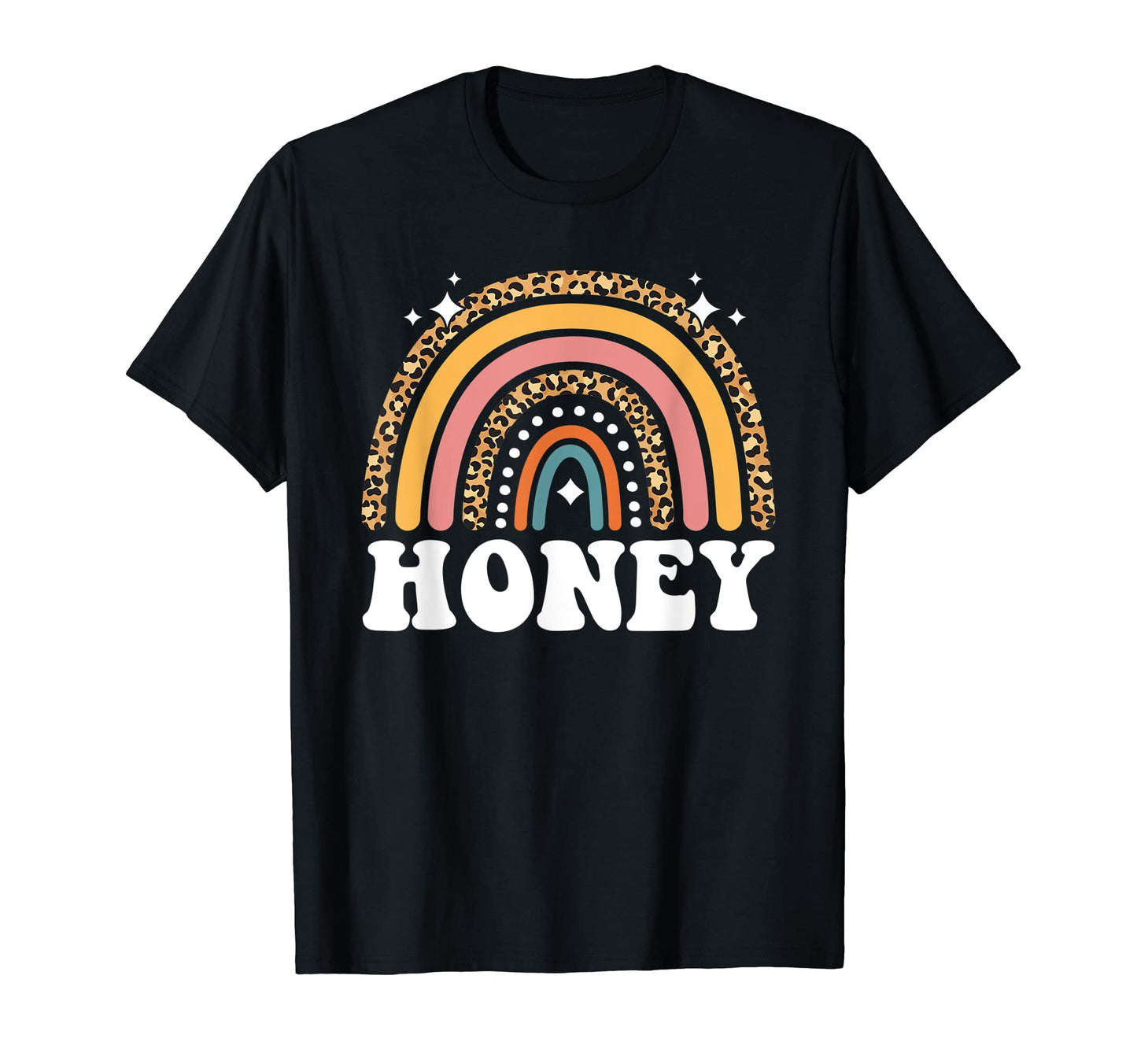 Honey Rainbow National Honey Month T-Shirt - Novelty Apparel Men Women - T-Shirt, Sweatshirt, Hoodie