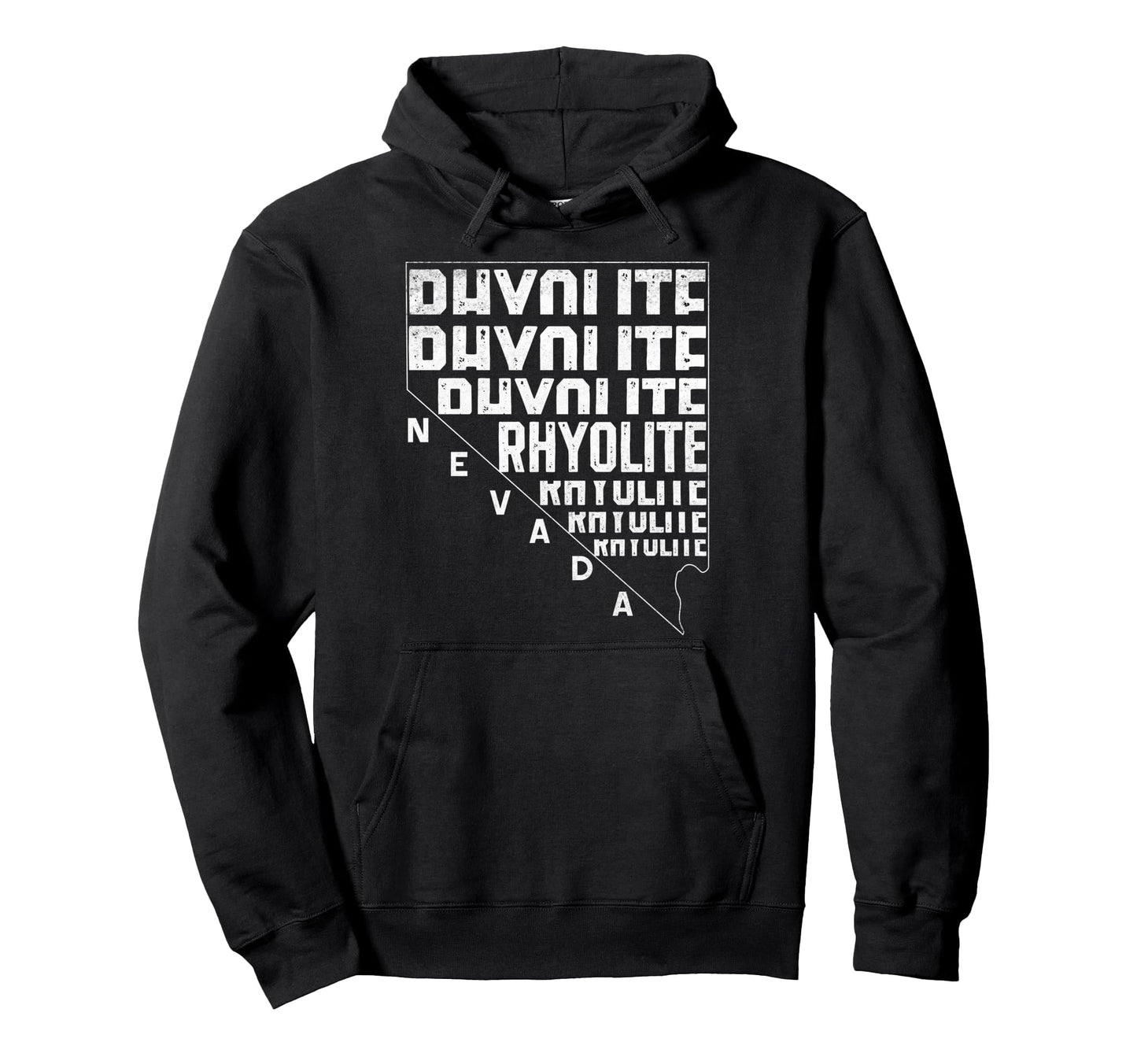 Death Valley Rhyolite Nevada Funny Ghost Hoodie - Unique Graphic Unisex - T-Shirt, Sweatshirt, Hoodie