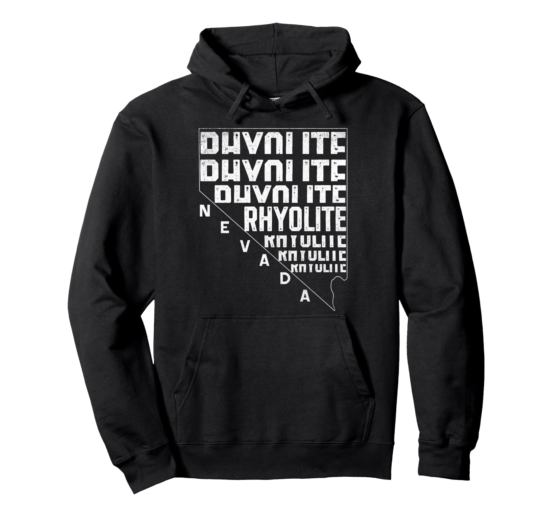 Death Valley Rhyolite Nevada Funny Ghost Hoodie - Unique Graphic Unisex - T-Shirt, Sweatshirt, Hoodie