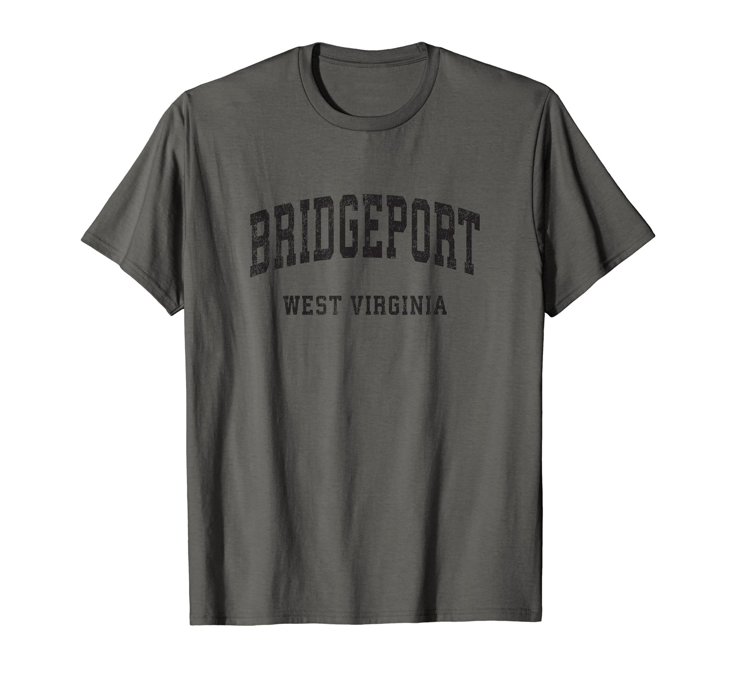 Bridgeport West Virginia Wv Athletic T-Shirt - Unique Graphic for Adults - T-Shirt, Sweatshirt, Hoodie