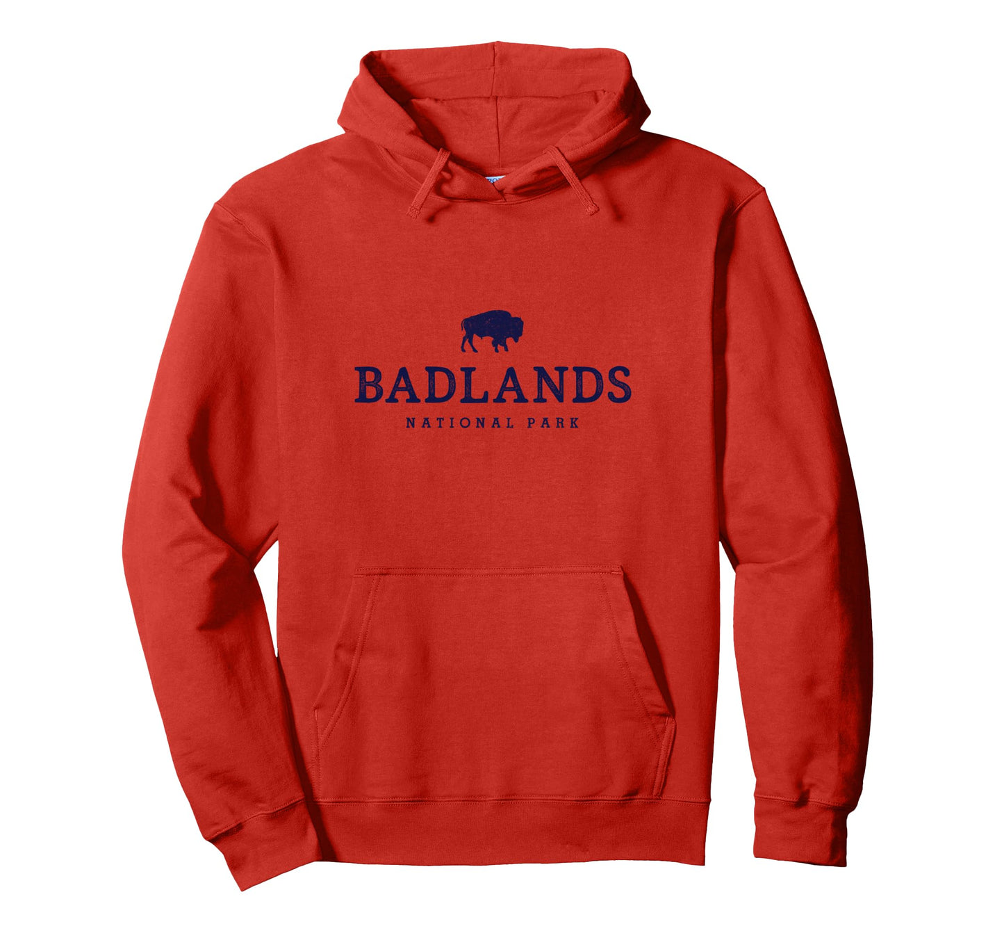 Badlands National Park Bison Mens Hiking Hoodie - Streetwear Style Unisex - T-Shirt, Sweatshirt, Hoodie