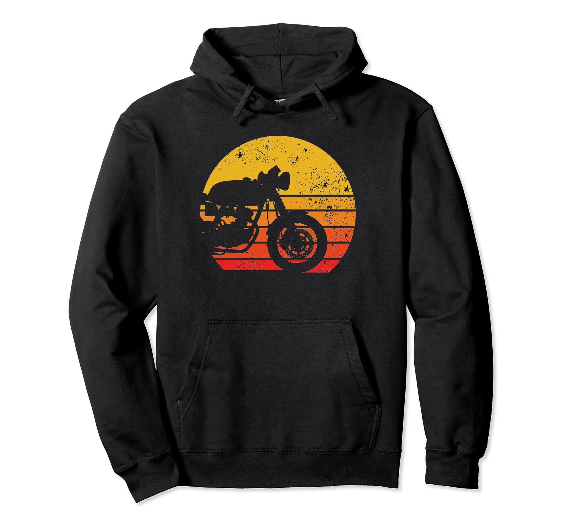 Motorcycle Cafe Racer Fans Hoodie - Streetwear Style for Adults - T-Shirt, Sweatshirt, Hoodie