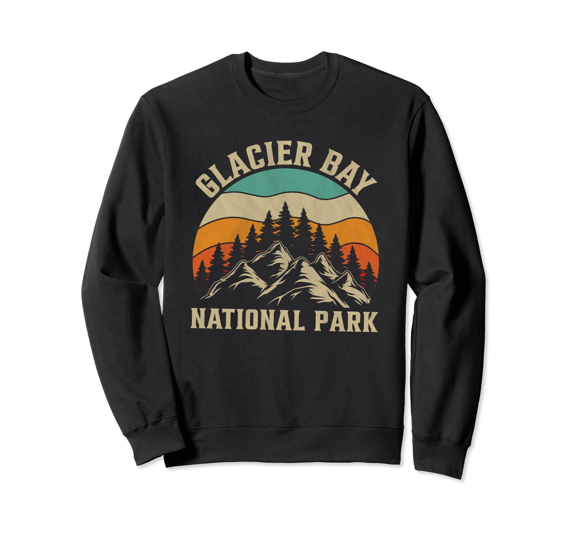 Glacier Bay National Park Sweatshirt - Trendy Graphic Unisex - T-Shirt, Sweatshirt, Hoodie