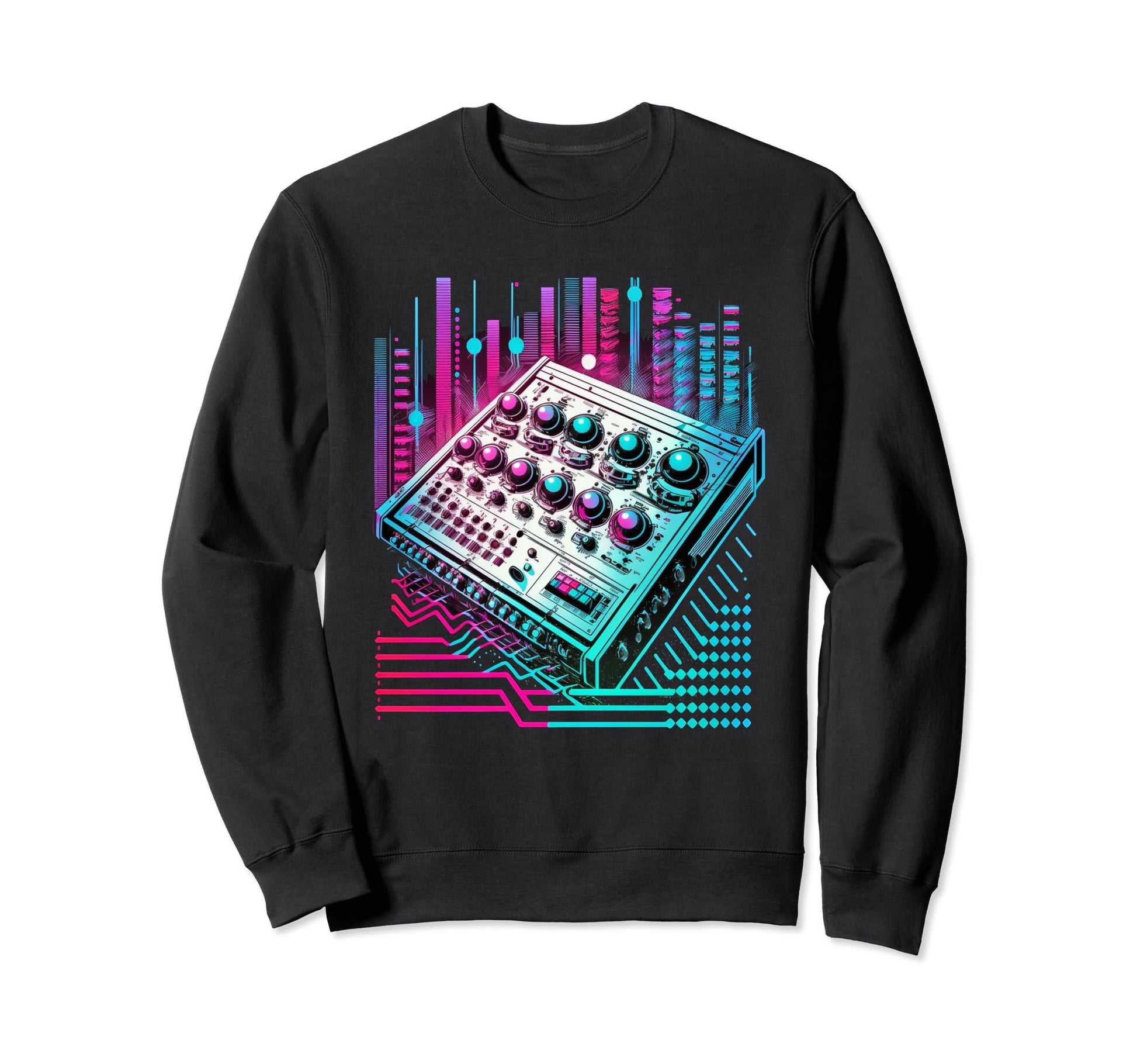 Vaporwave Aesthetic Synthwave Sweatshirt - Unique Graphic for Adults - T-Shirt, Sweatshirt, Hoodie