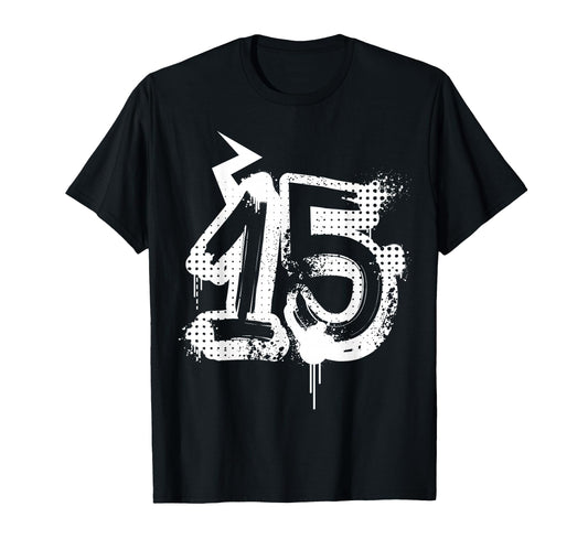 15Th Birthday Present Teens Spray T-Shirt - Fun Novelty Design Men Women - T-Shirt, Sweatshirt, Hoodie