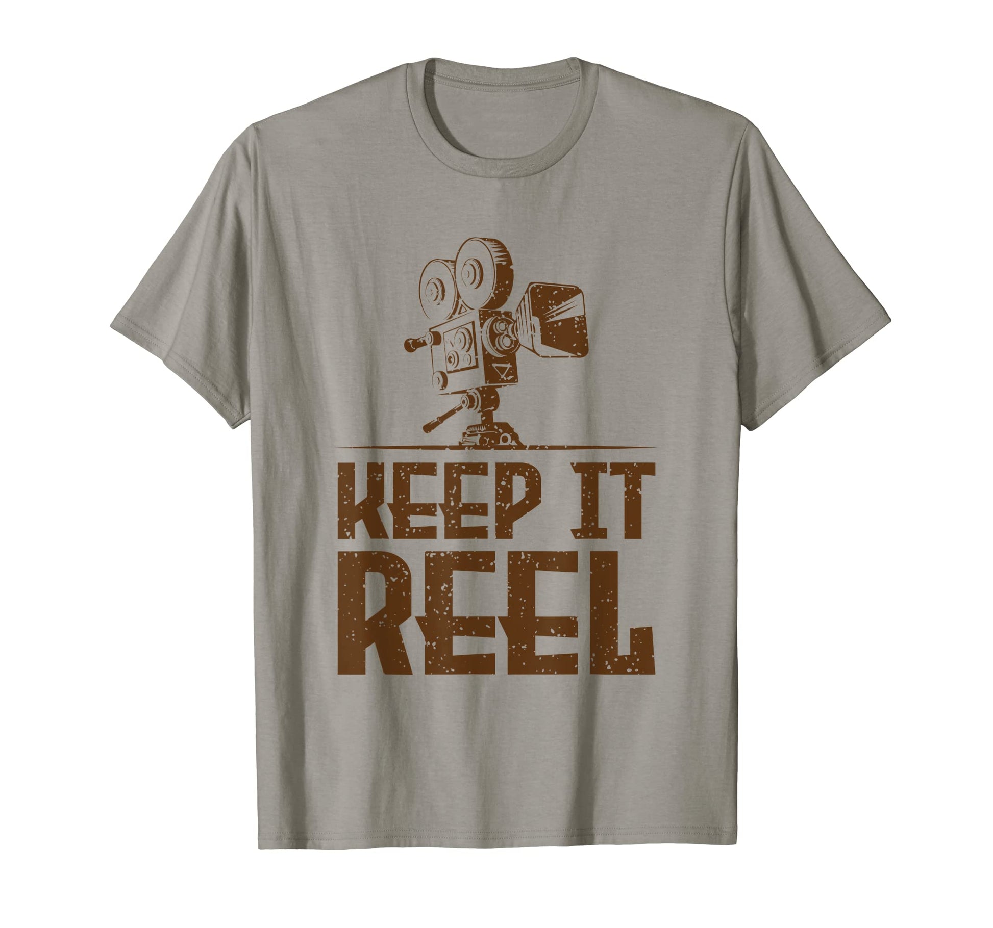Keep It Reel Cinematic Camera T-Shirt - Minimalist Print Men Women - T-Shirt, Sweatshirt, Hoodie