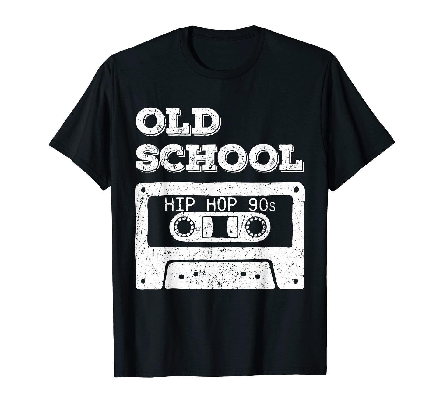 Old School Hip Hop Cassette Tape Rap T-Shirt - Minimalist Print Men Women - T-Shirt, Sweatshirt, Hoodie
