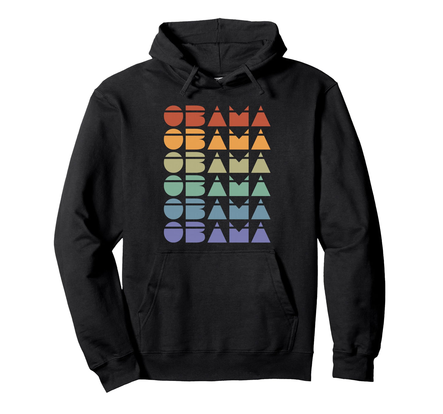 Obama Rainbow Hoodie - Aesthetic Graphic Unisex - T-Shirt, Sweatshirt, Hoodie