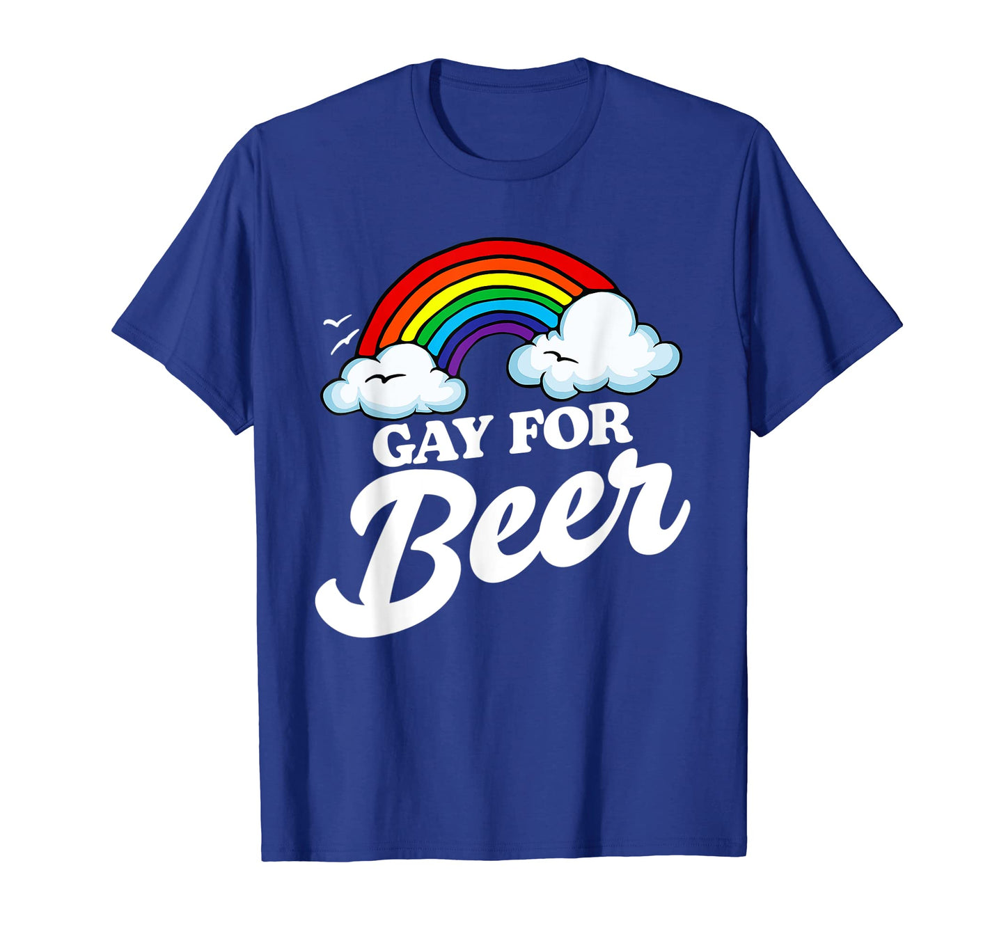 Gay Beer Funny Lgbtq Rainbow Craft Brewing T-Shirt - Graphic Print Unisex - T-Shirt, Sweatshirt, Hoodie