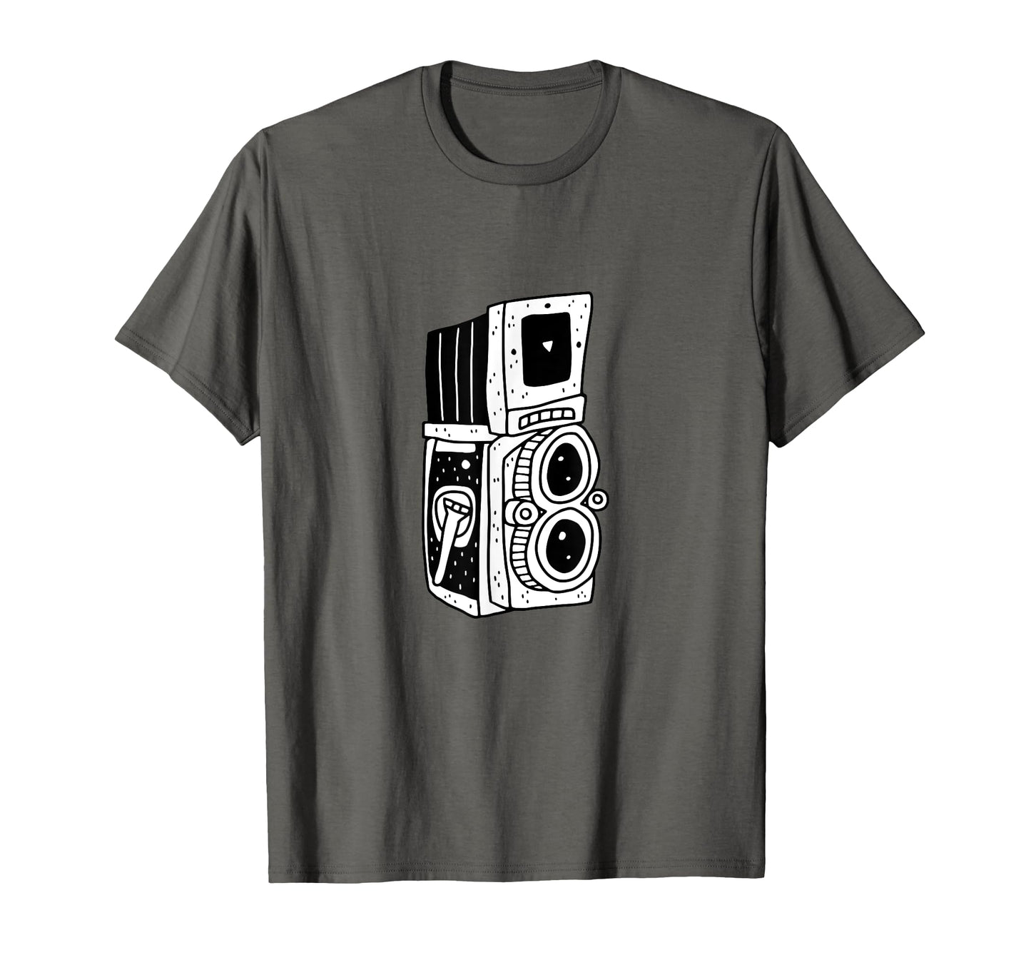 Camera Analogue Camera Illustration T-Shirt - Graphic Print for Adults - T-Shirt, Sweatshirt, Hoodie