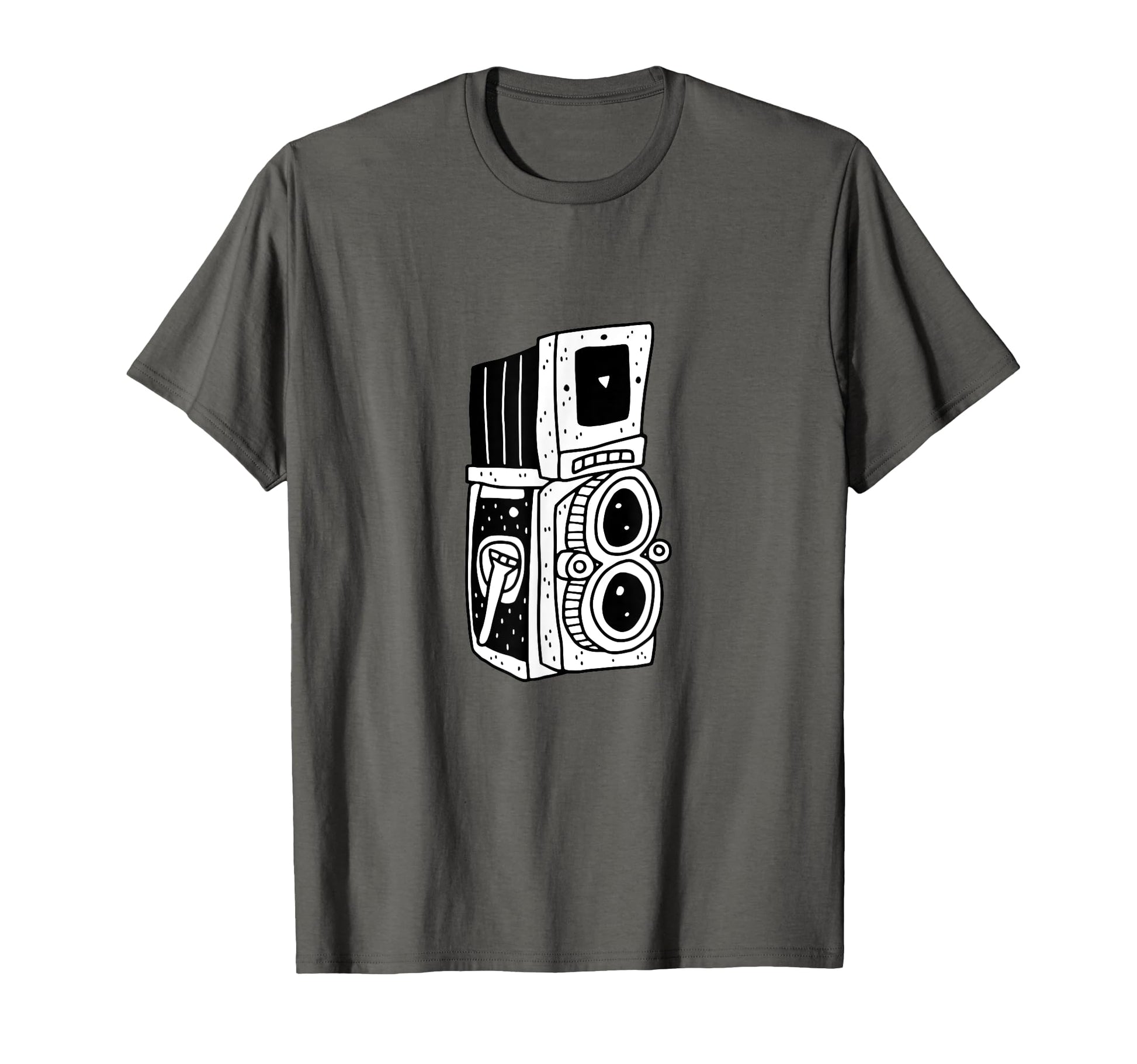 Camera Analogue Camera Illustration T-Shirt - Graphic Print for Adults - T-Shirt, Sweatshirt, Hoodie