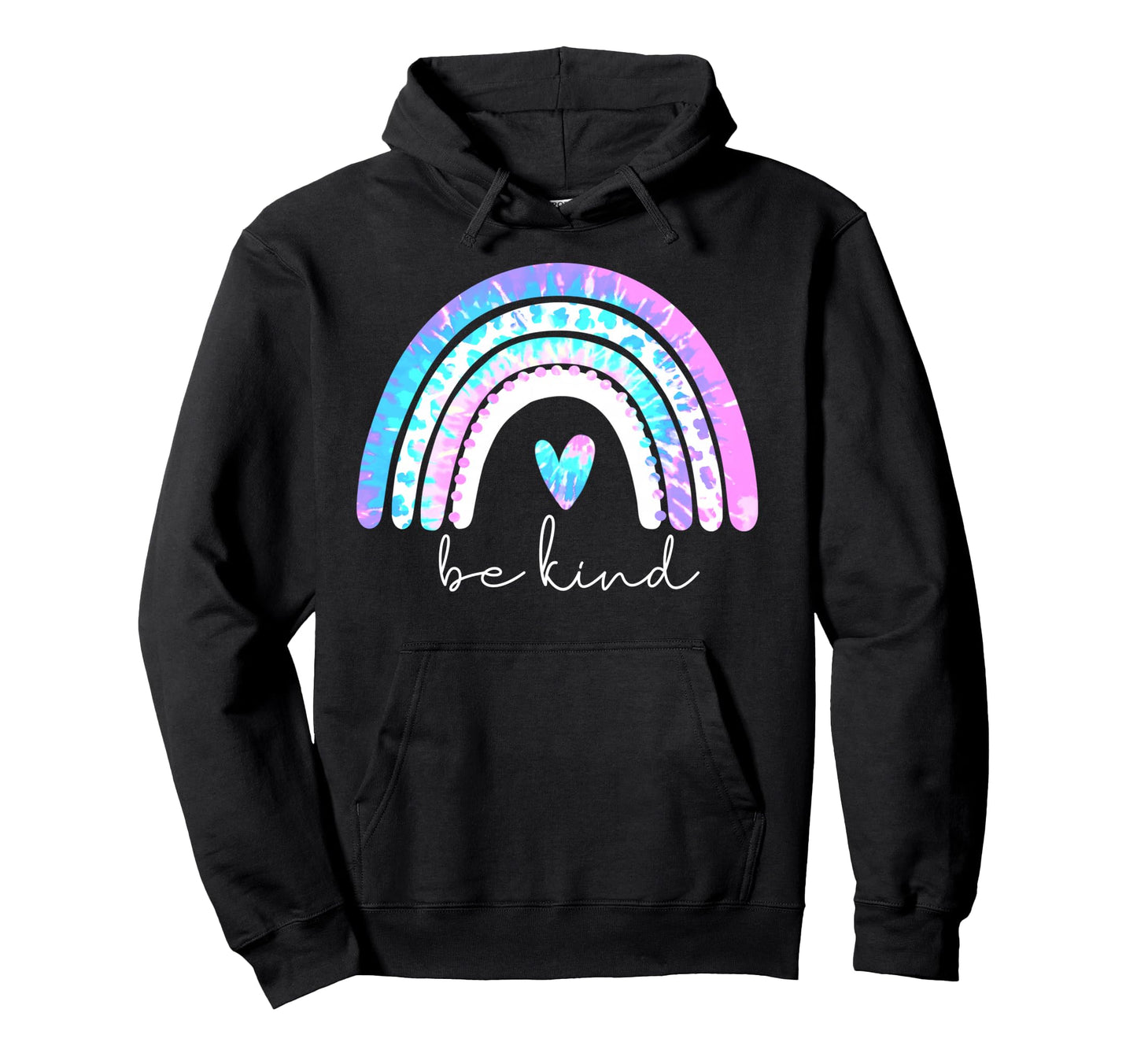 Be Kind Rainbow Teacher Positivity Love Hoodie - Streetwear Style Unisex - T-Shirt, Sweatshirt, Hoodie