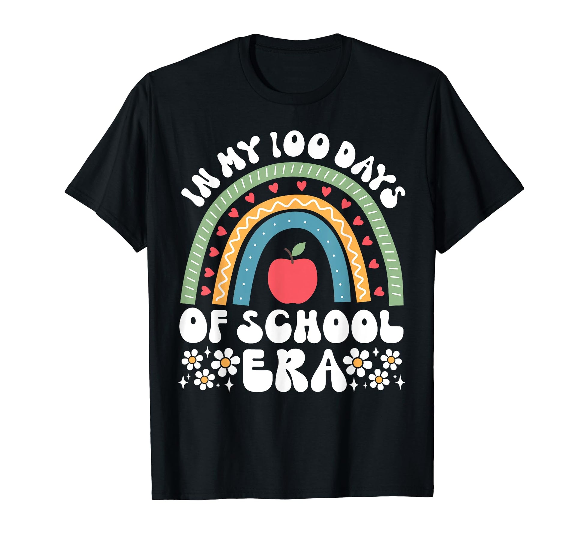 My 100 Days School Era 100Th Day T-Shirt - Casual Everyday Wear for Adults - T-Shirt, Sweatshirt, Hoodie