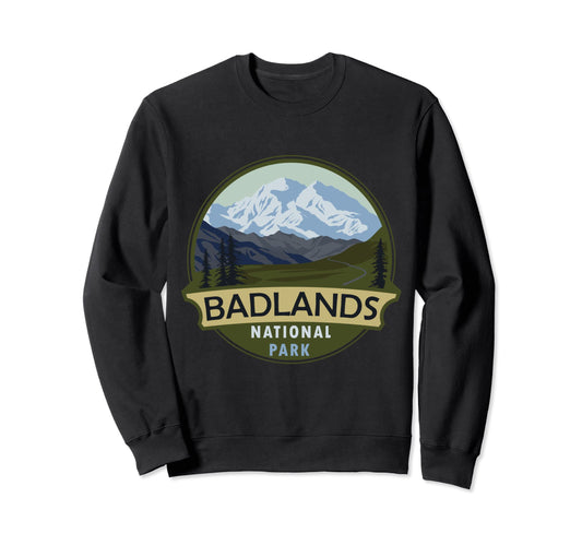 Badlands National Park Mountain Sweatshirt - Novelty Apparel Men Women - T-Shirt, Sweatshirt, Hoodie