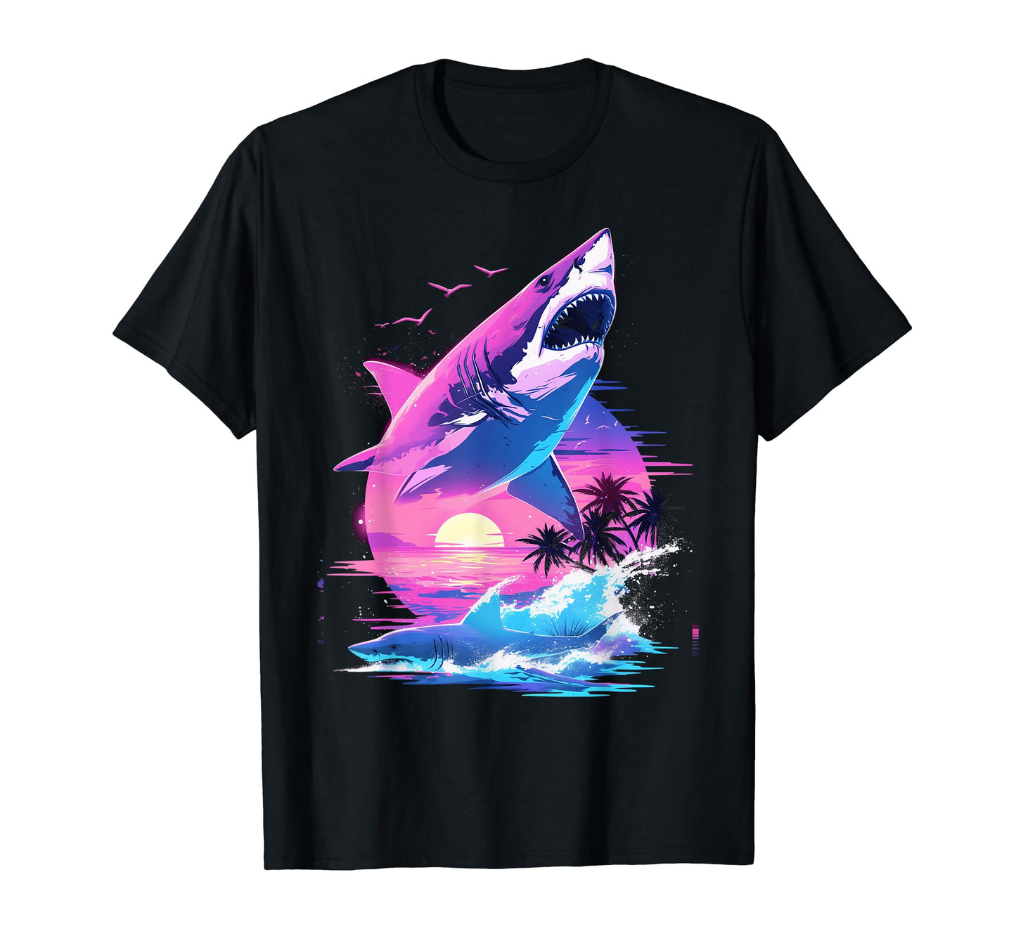 80S Vaporwave Synthwave T-Shirt - Casual Everyday Wear for Adults - T-Shirt, Sweatshirt, Hoodie