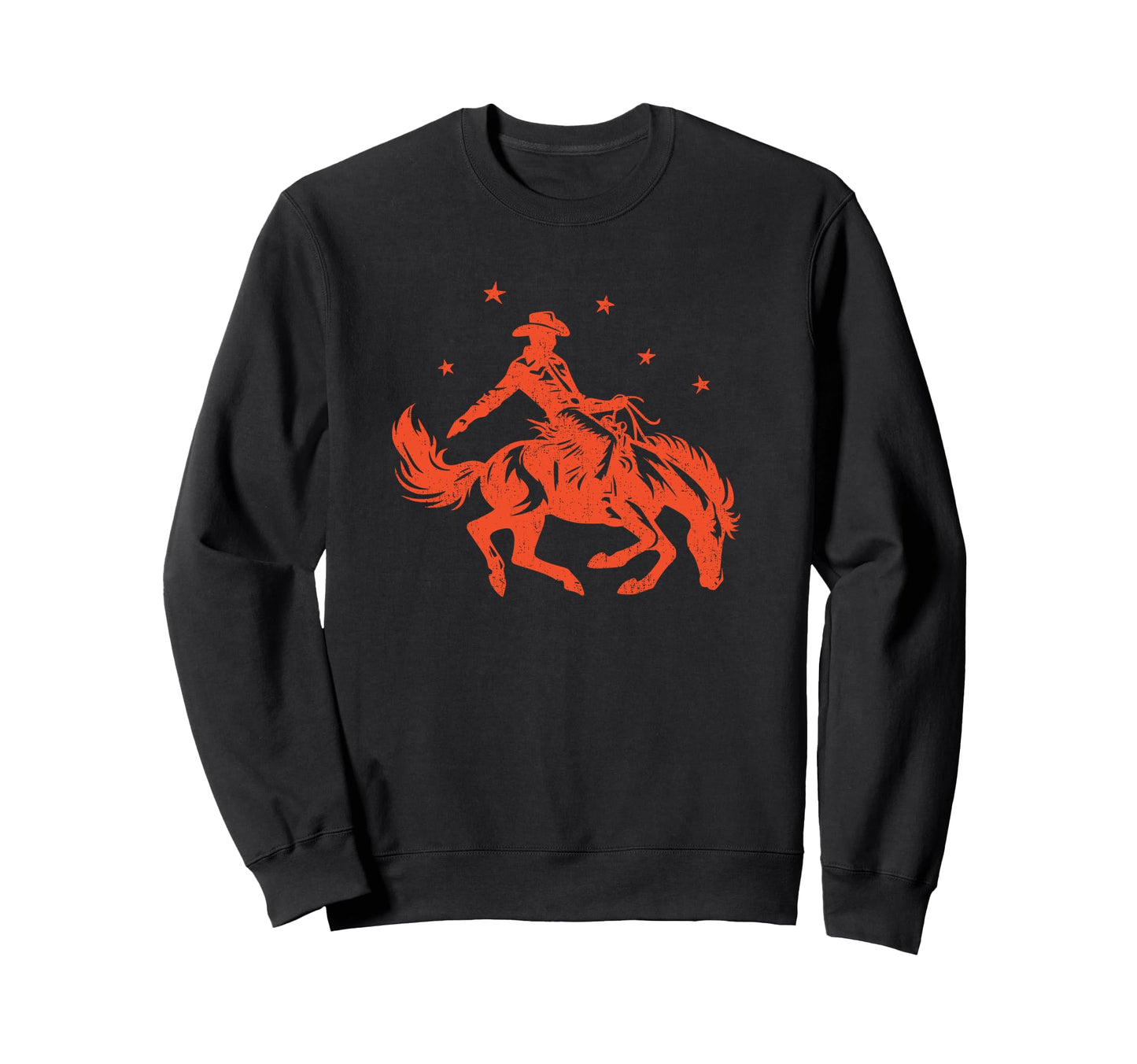 Cowboy Horse Western Aesthetic Sweatshirt - Fun Novelty Design Unisex - T-Shirt, Sweatshirt, Hoodie